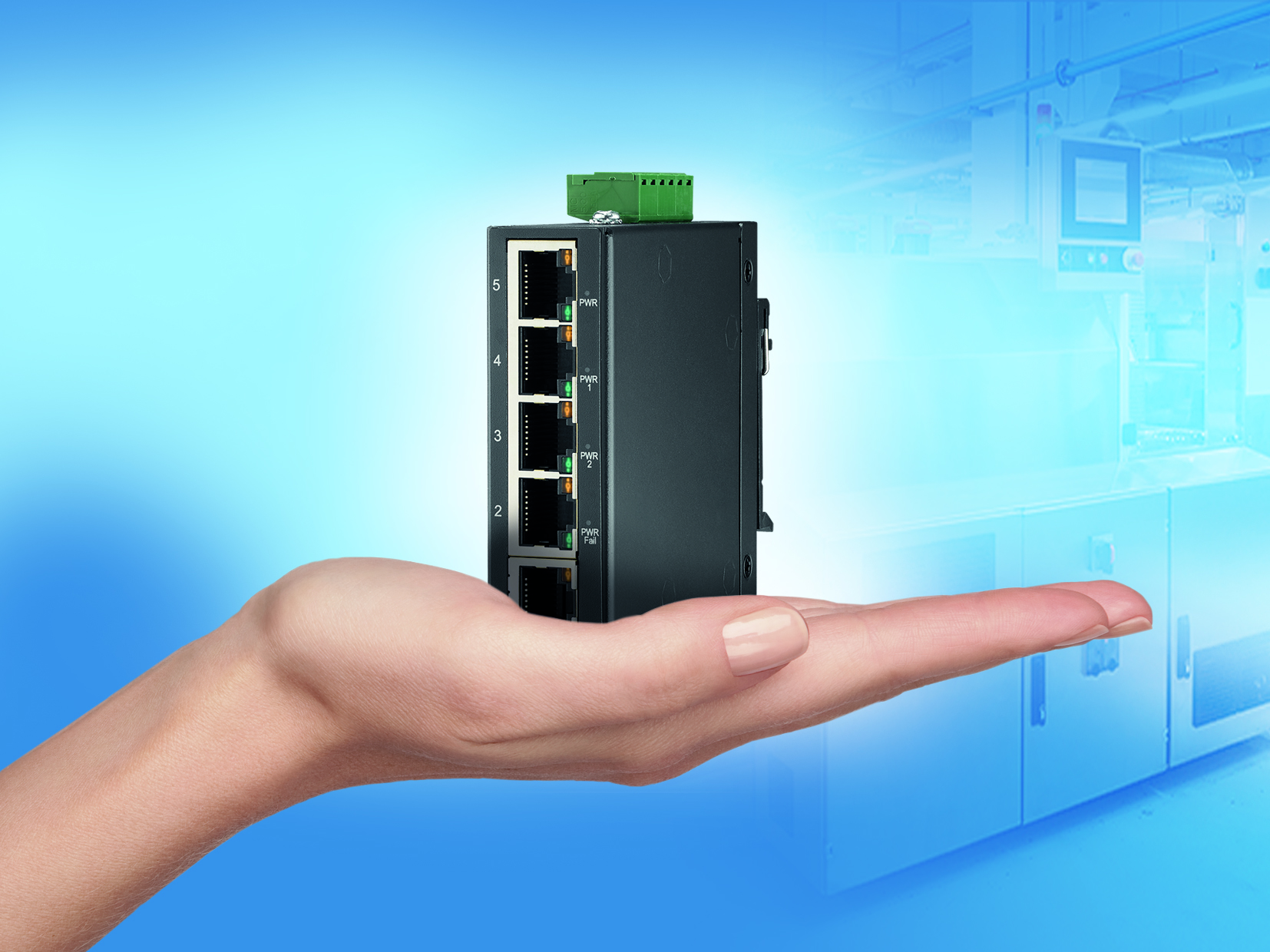 Ethernet-Switch für mobile und stationäre Einsätze