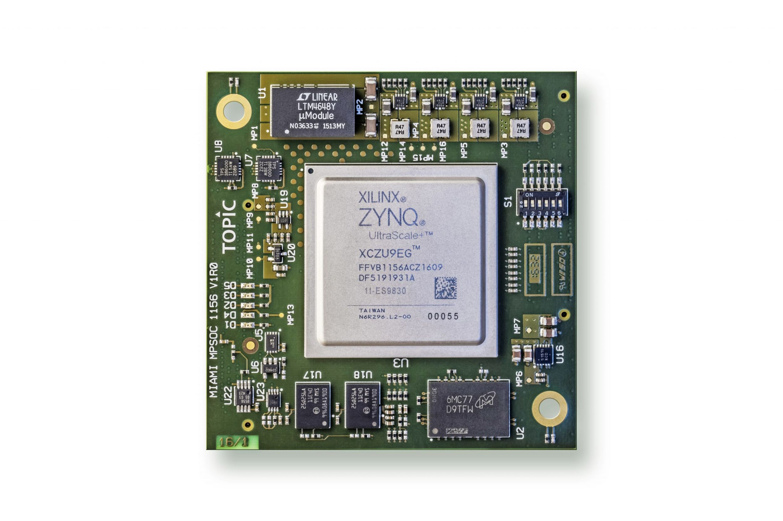 Embedded-Plattform für Kommunikation und Bildverarbeitung