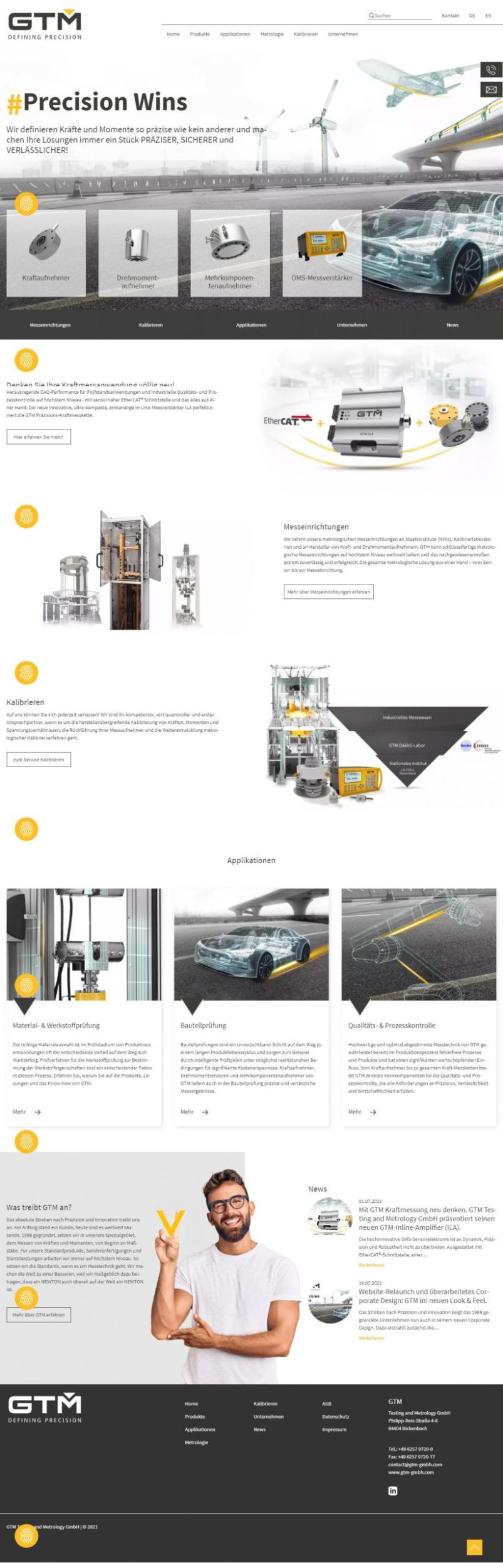 Website-Relaunch bei GTM