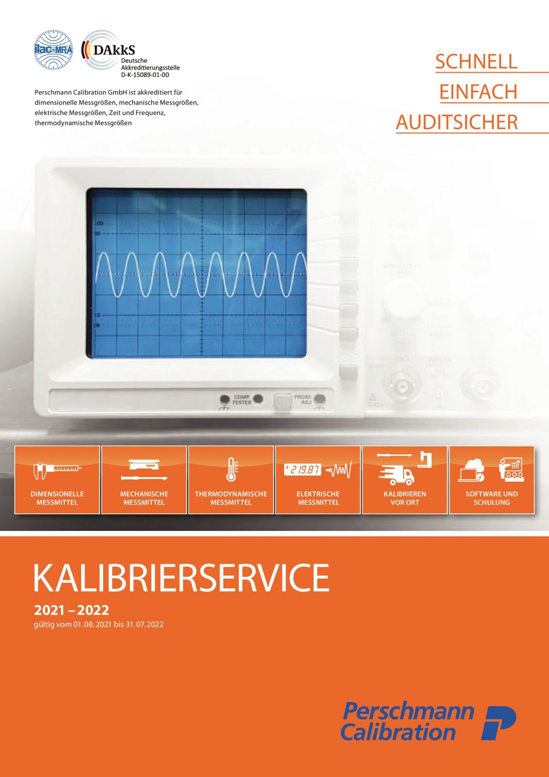 Neuer Katalog ‚Kalibrierservice‘