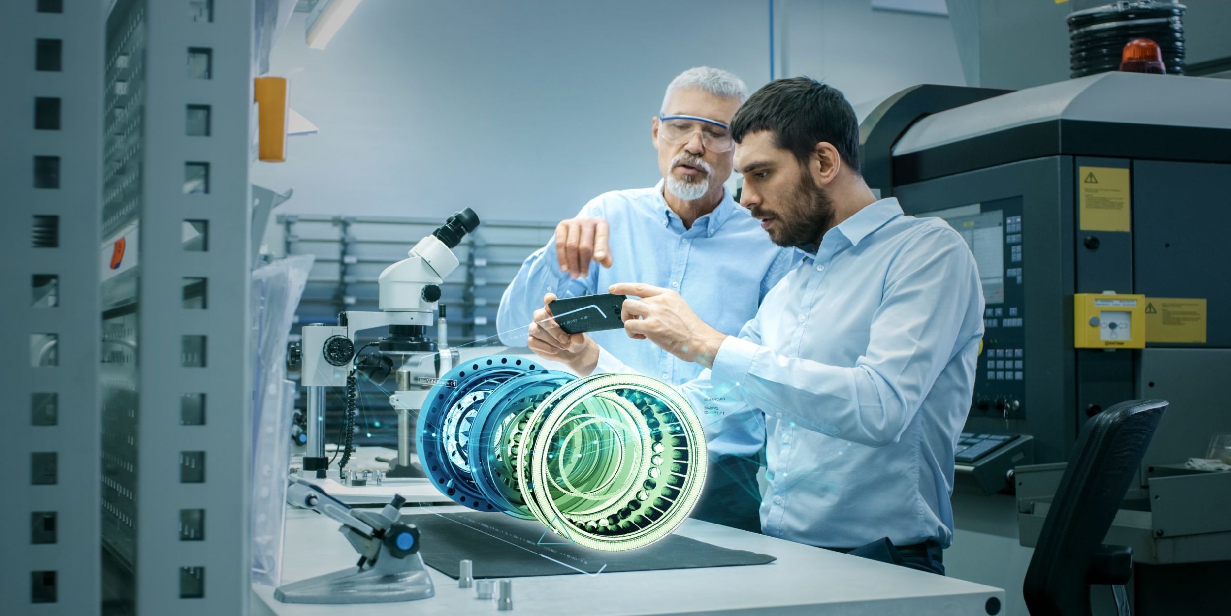 Digitaler Zwilling vorn