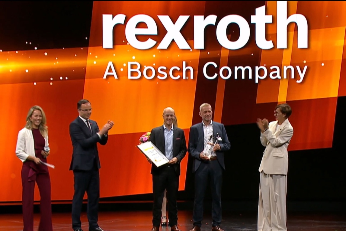 Bosch Rexroth gewinnt
Hermes Award