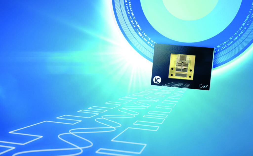 Liefert zwei unabhängige Positionsworte und zusätzliche Sin/Cos-Signale: Die zertifizierten Twin-Scan-Sensoren der iC-RZ Serie von iC-Haus eignen sich besonders für den Einsatz in sicherheitskritischen Anwendungen und Safety-Encodern.