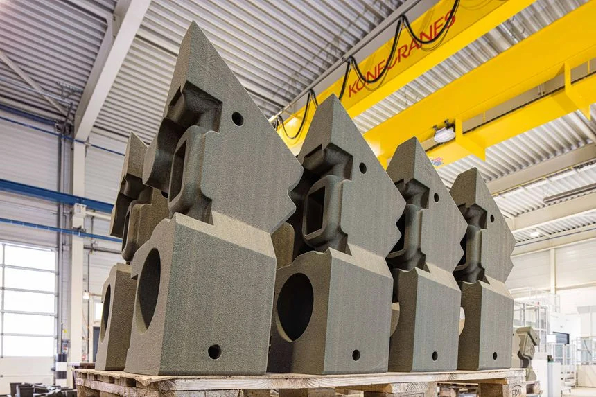 Große Gussformen - mit 3D-Sanddruckverfahren gefertigt