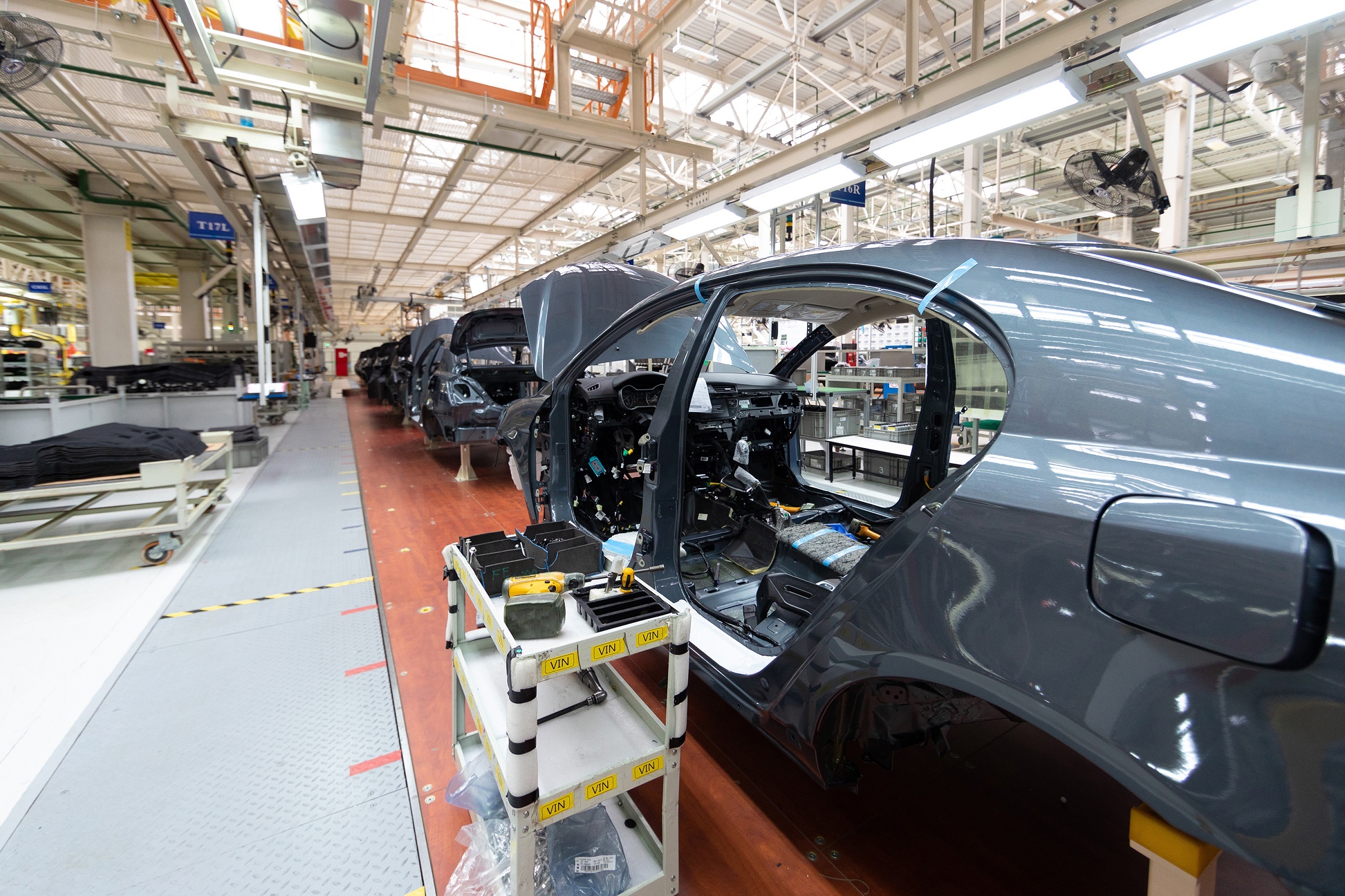 HMIs für transparente Montageprozesse in der Automobilproduktion