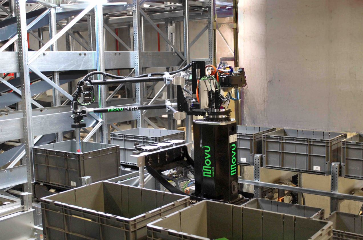 Mit der Integration der HKM1800-Kinematik in die Systeme von Movu will Cognibotics seine Expertise in der Intralogistik verdeutlichen.