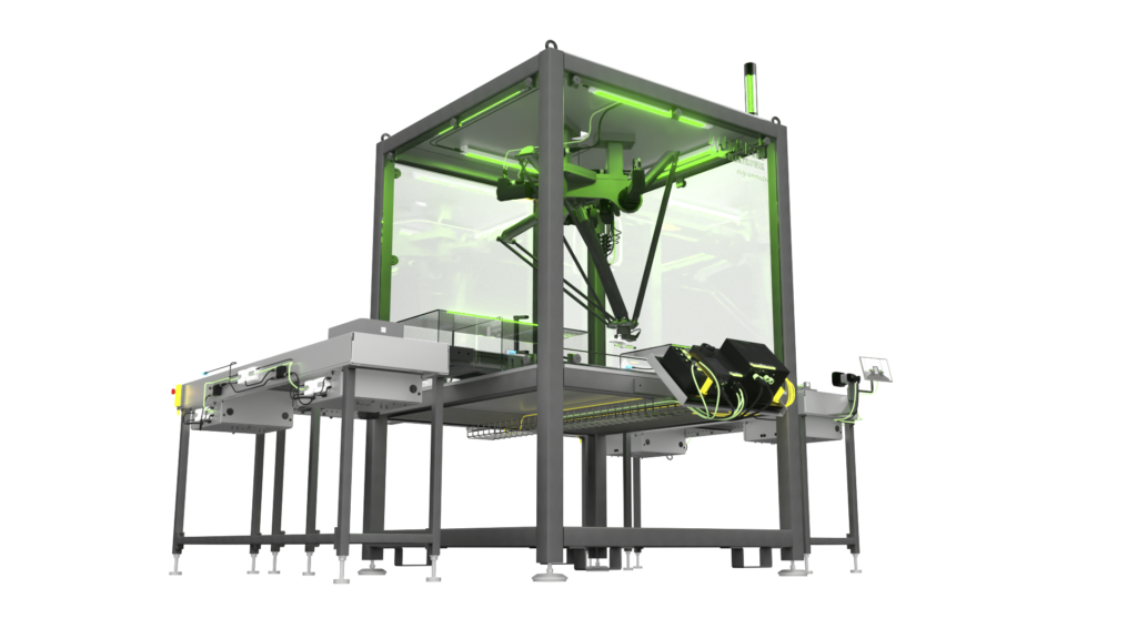 Da Murrelektronik sämtliche Logikfunktionen und die Motion Control des Deltaroboters übernimmt, muss der Nutzer nur die Achsen konfigurieren und die Positionen angeben.