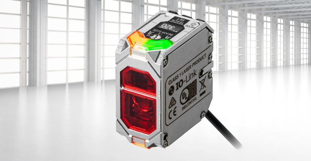 Der E3AS-HF ToF-Sensor von Omron erkennt Objekte präzise aus bis zu 6m Entfernung - unabhängig von Farbe, Form oder Material.
