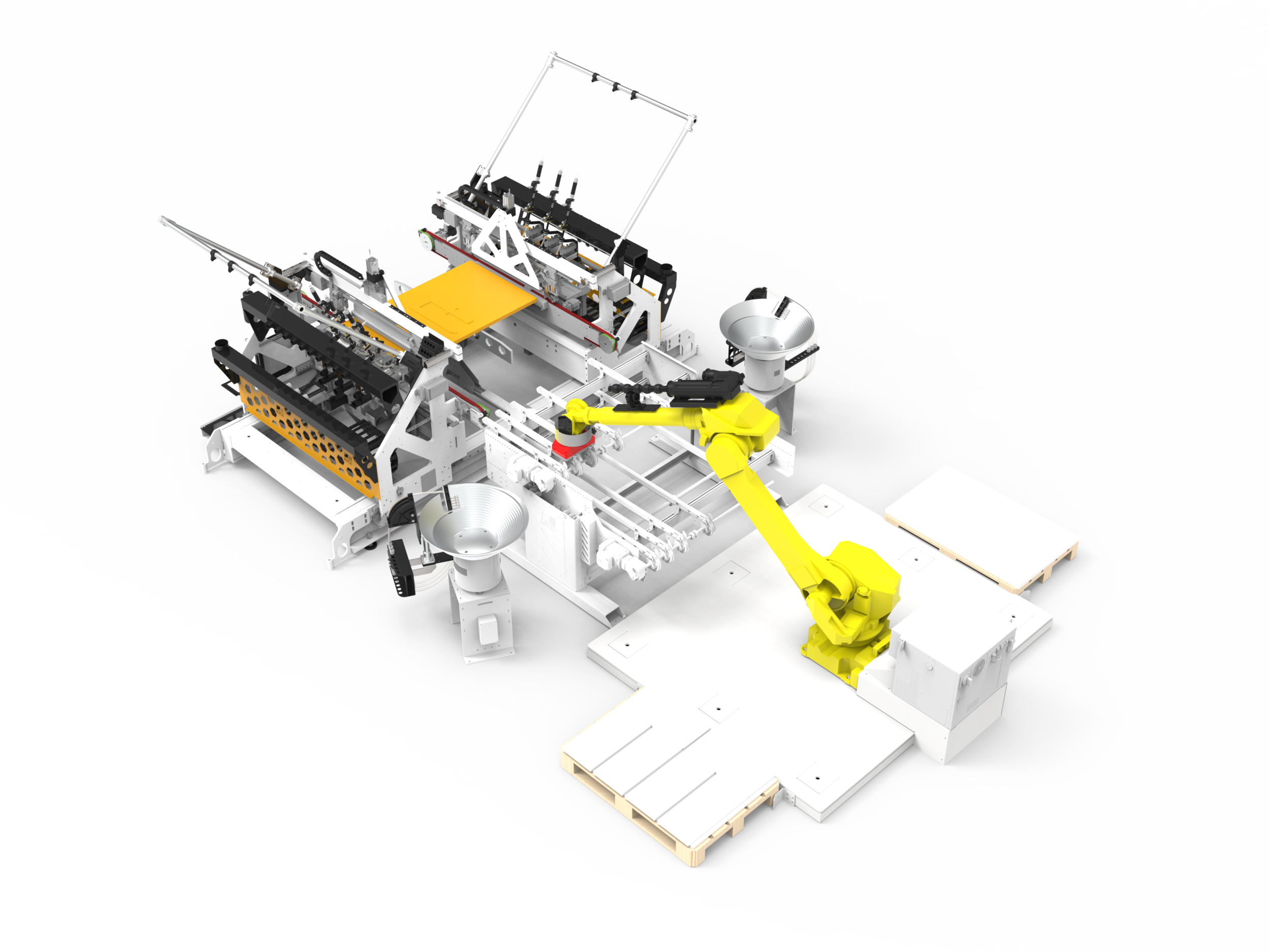 Multiflex mit optional erhältlicher Roboterbeschickung