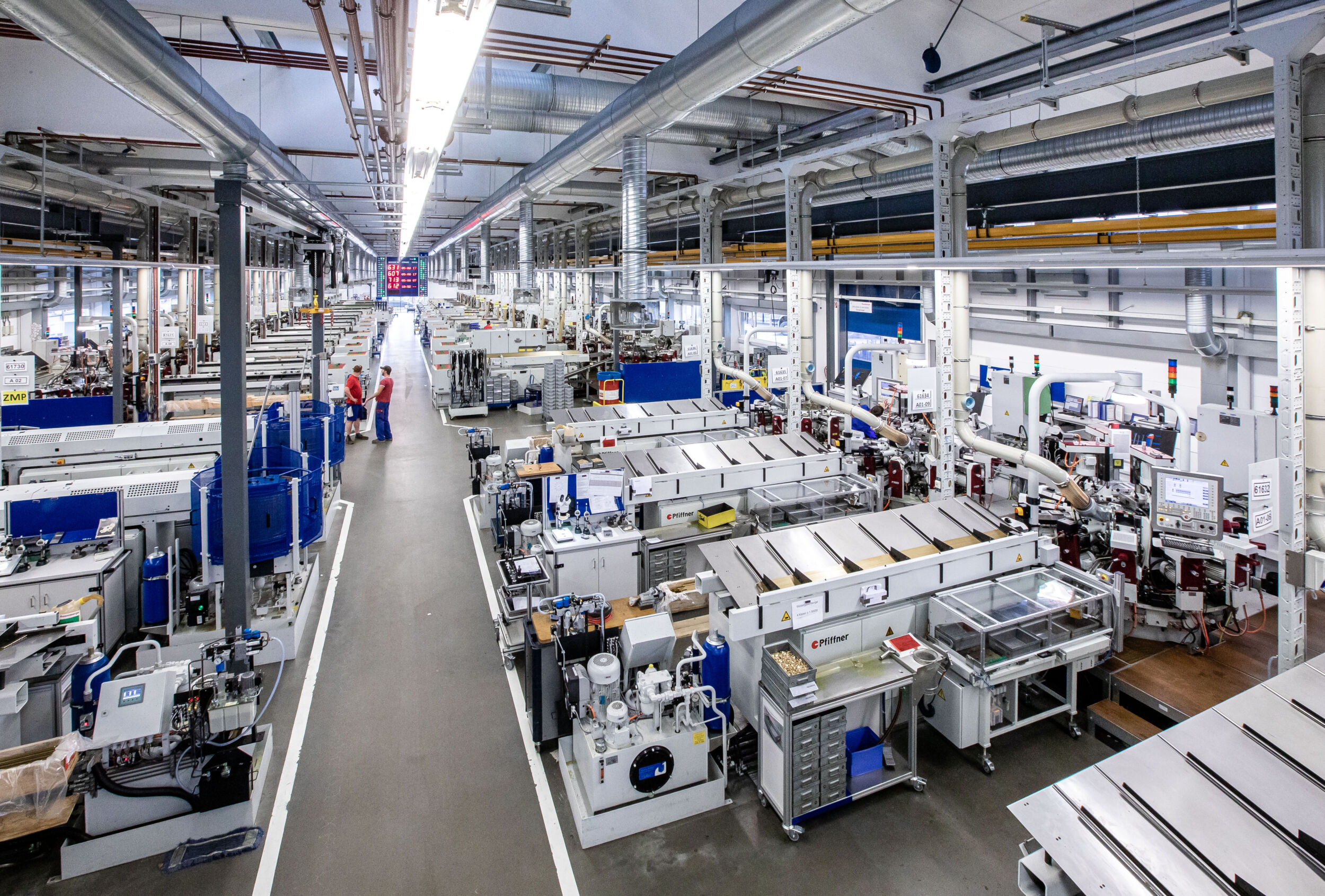 Kardiogramm für die Produktion