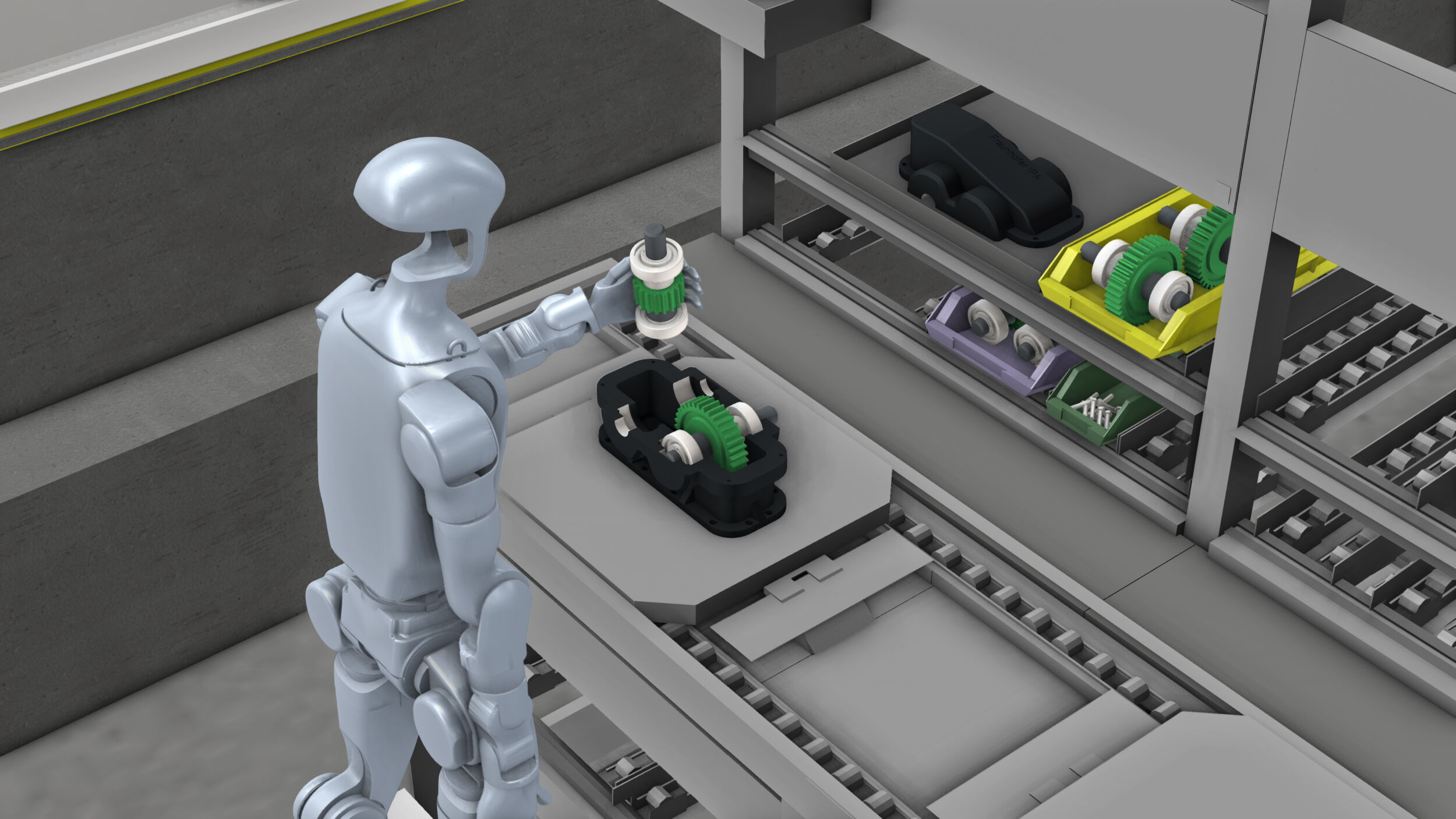 Projekt KMUmanoid
erprobt humanoide Roboter