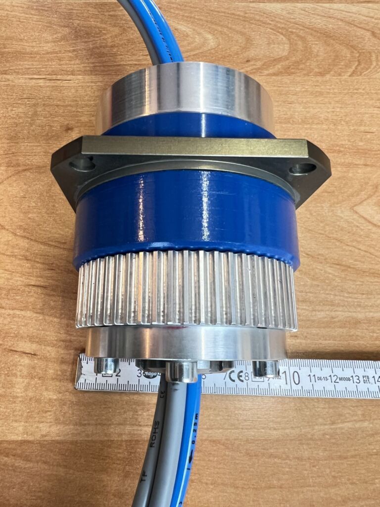 Koaxialgetriebe
mit dynamischer
Hirthverzahnung.