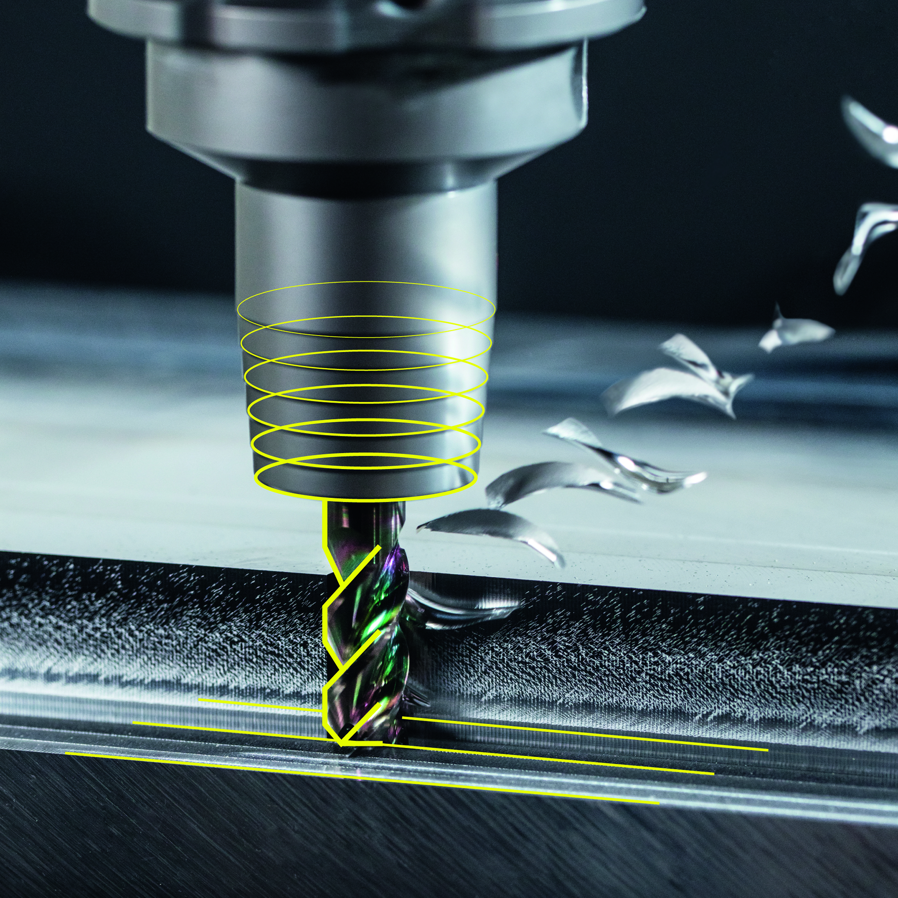 Spanflug Make: Dank KI-gestützter Algorithmen zur Bauteilanalyse, dem hohen Automatisierungsgrad sowie der Integration von Werkzeug- und Halbzeugdaten können Lohnfertiger insbesondere für geringe Stückzahlen kosteneffiziente Zerspanungsstrategien per Maus