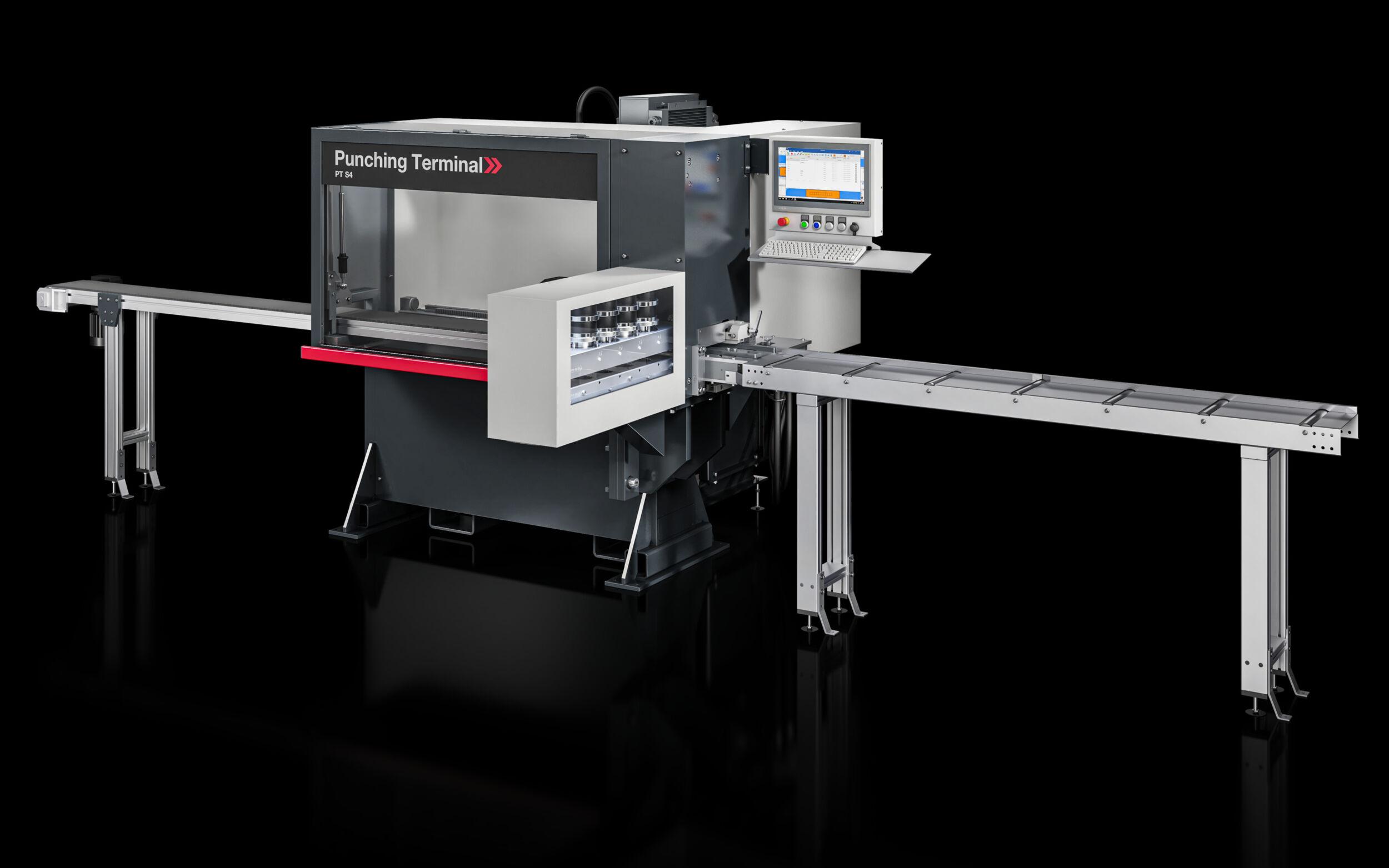 Der Einstieg in die automatisierte Stromschienenbearbeitung ist für kleinere Schaltanlagenbauer oft eine große Hürde. Einen einfachen Einstieg ermöglicht jetzt das Punching Terminal PT S4 von Rittal Automation Systems - das bereits für die Verarbeitung weniger Tonnen Kupfer pro Jahr interessant ist.