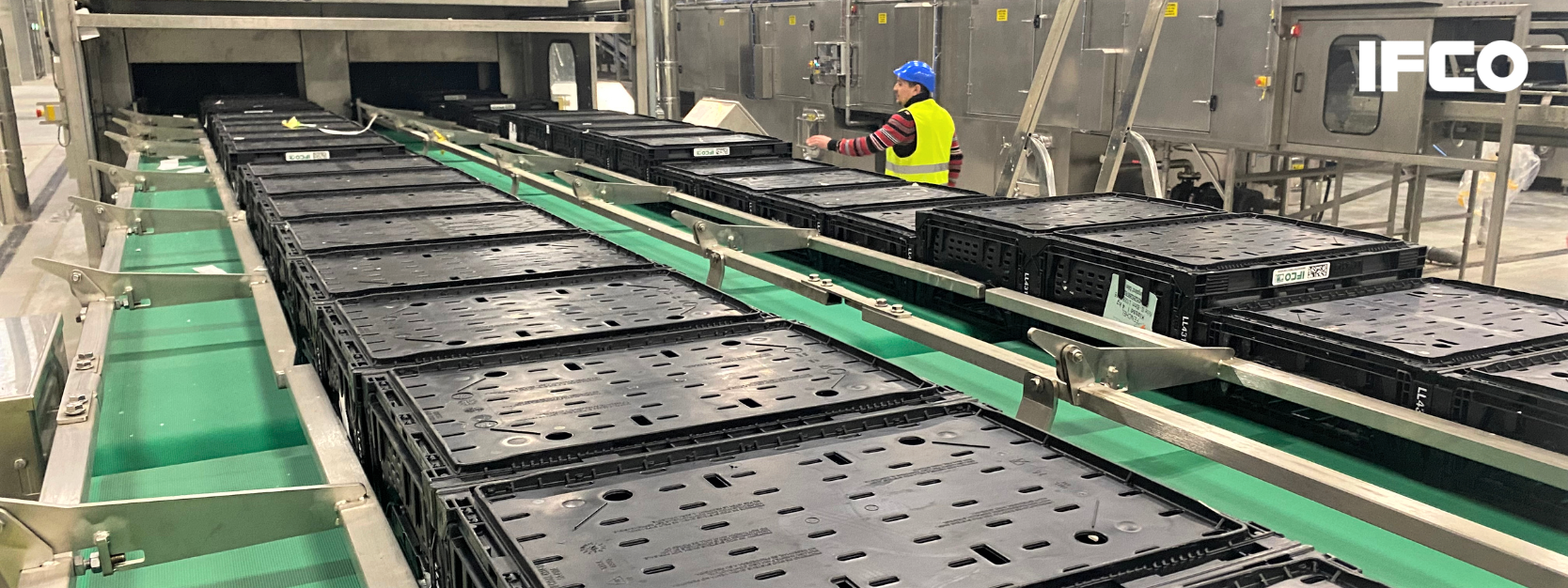 Das Geschäftsmodell von Ifco basiert auf der Kreislaufwirtschaft mit Lebensmittel-Mehrwegbehältern, die die Nachhaltigkeit in der Lieferkette erhöhen.