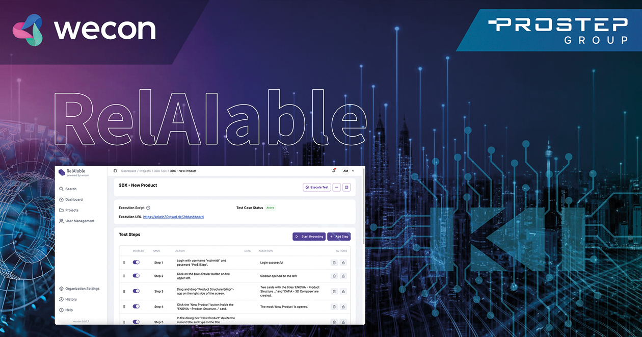 RelAIable ermöglicht insbesondere bei der automatischen 'Reparatur' der Test-Skripte nach Software-Änderungen ein kontinuierliches Testen. Zeiteinsparungen von bis zu 90 Prozent führen zu einem schnellen Return on Investment.