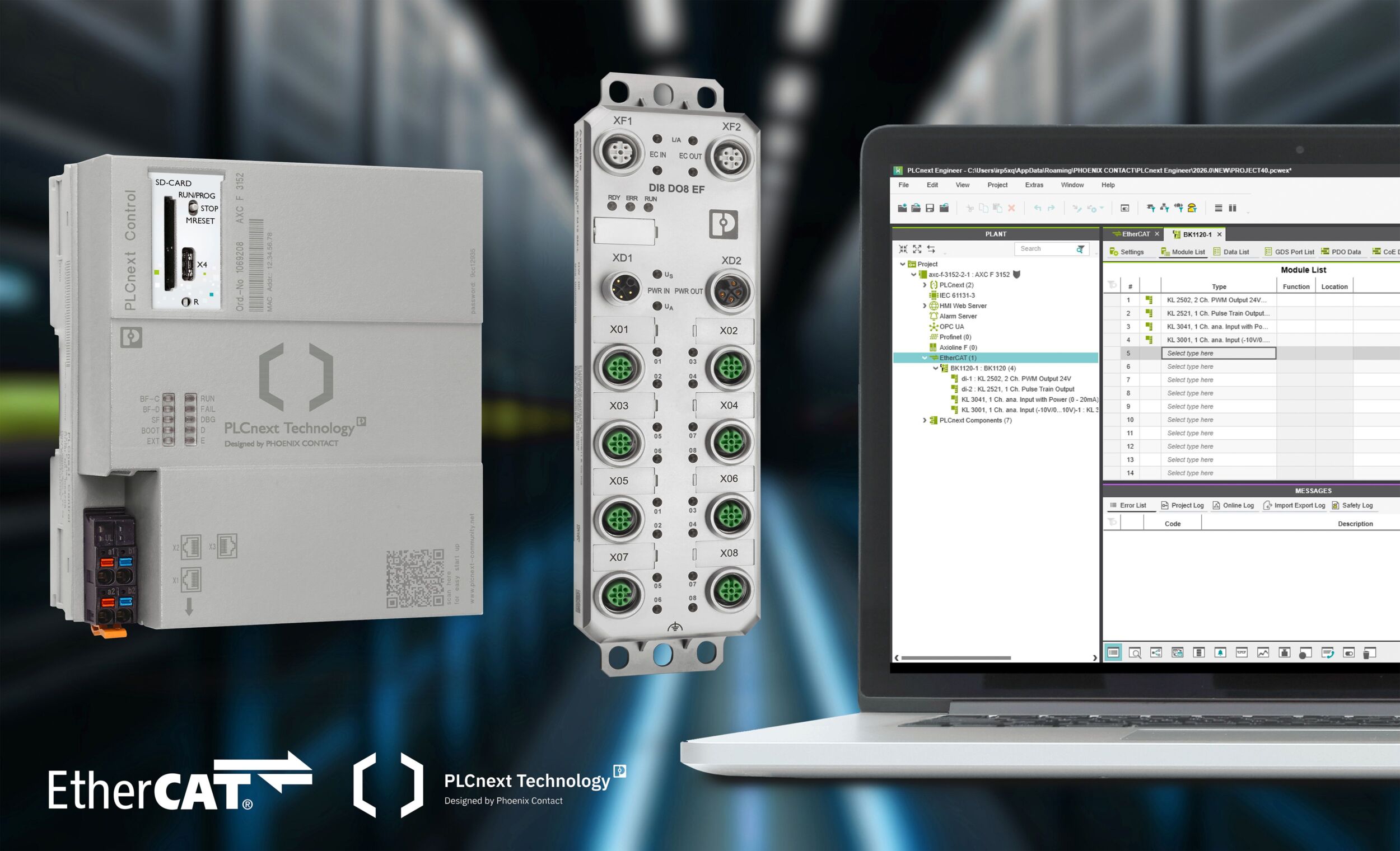 Das Ethercat-Portfolio von Phoenix Contact