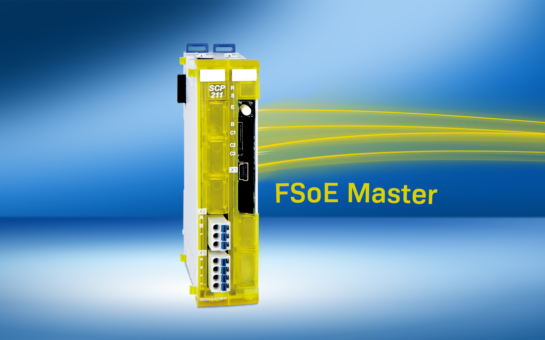 Die Safety-Steuerung SCP 211 von Sigmatek bietet nun einen Master für das Safety-Protokoll FSoE. Das erhöht die Flexibilität bei der herstellerübergreifenden Einbindung sicherheitsrelevanter Funktionen.