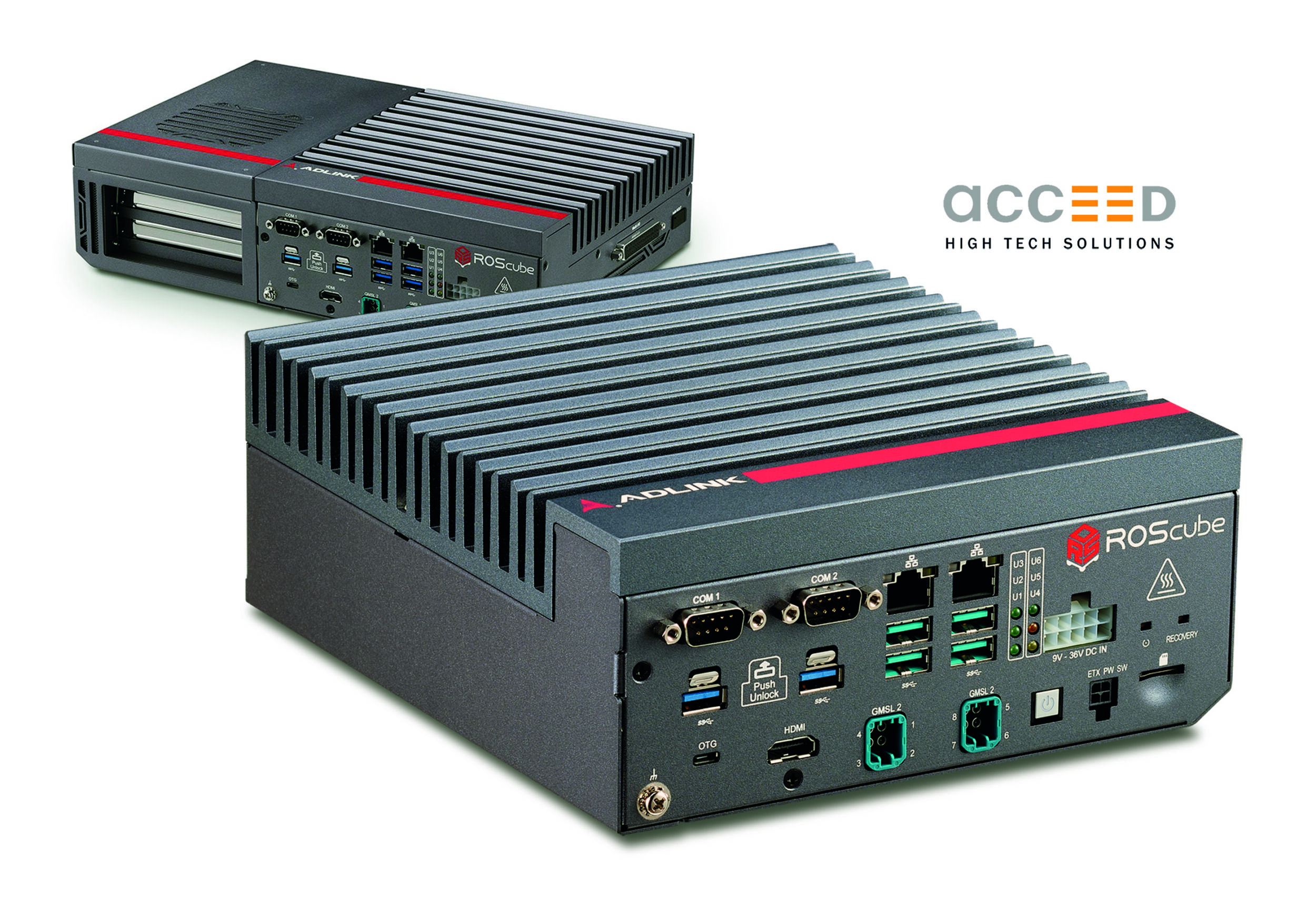 Der KI-Controller RQX-59 ist Teil der ROScube-X-Familie von Acceed und baut auf dem Jetson-AGX-Orin-Modul von Nvidia auf.