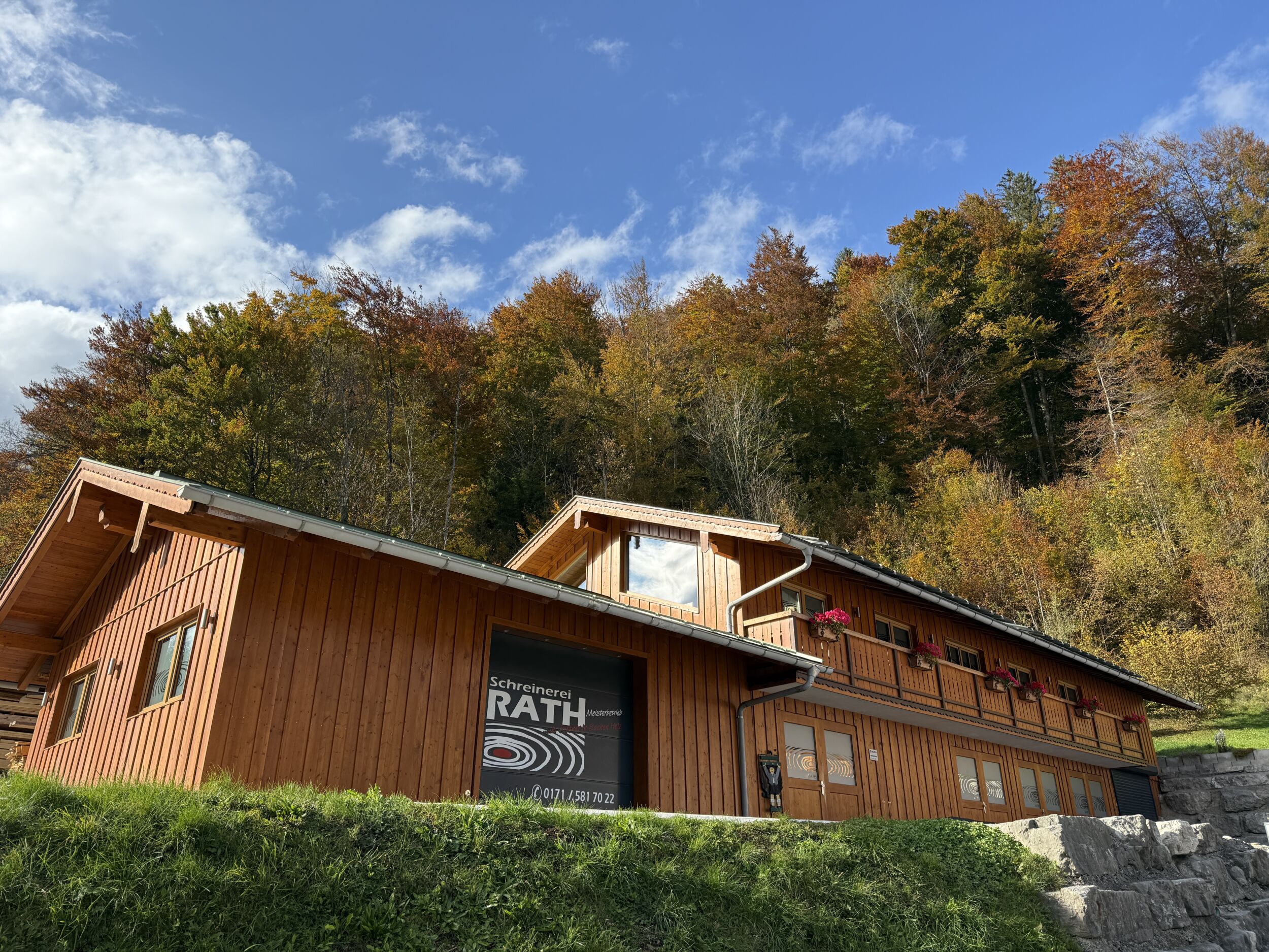 Die Schreinerei Rath in Bischofswiesen.