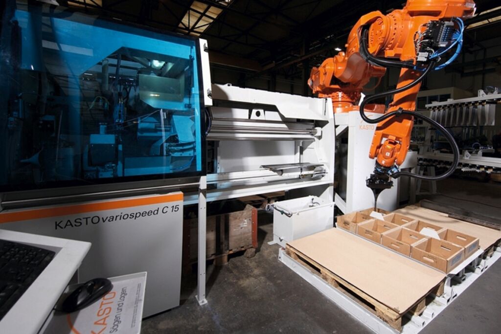 Die Vorteile des Roboterhandlings mit Kasto Sort überzeugen: Der Anwender arbeitet wirtschaftlicher, erhöht seine Maschinenauslastung und die Standzeiten seiner Werkzeuge durch intelligente Programmabläufe.
