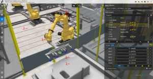 Die Plattform iPhysics komplette Maschinen und Anlagen bereits im Vorfeld virtuell zum Laufen und schafft so die Basis für effiziente, sichere und flexible Entwicklungsprozesse.