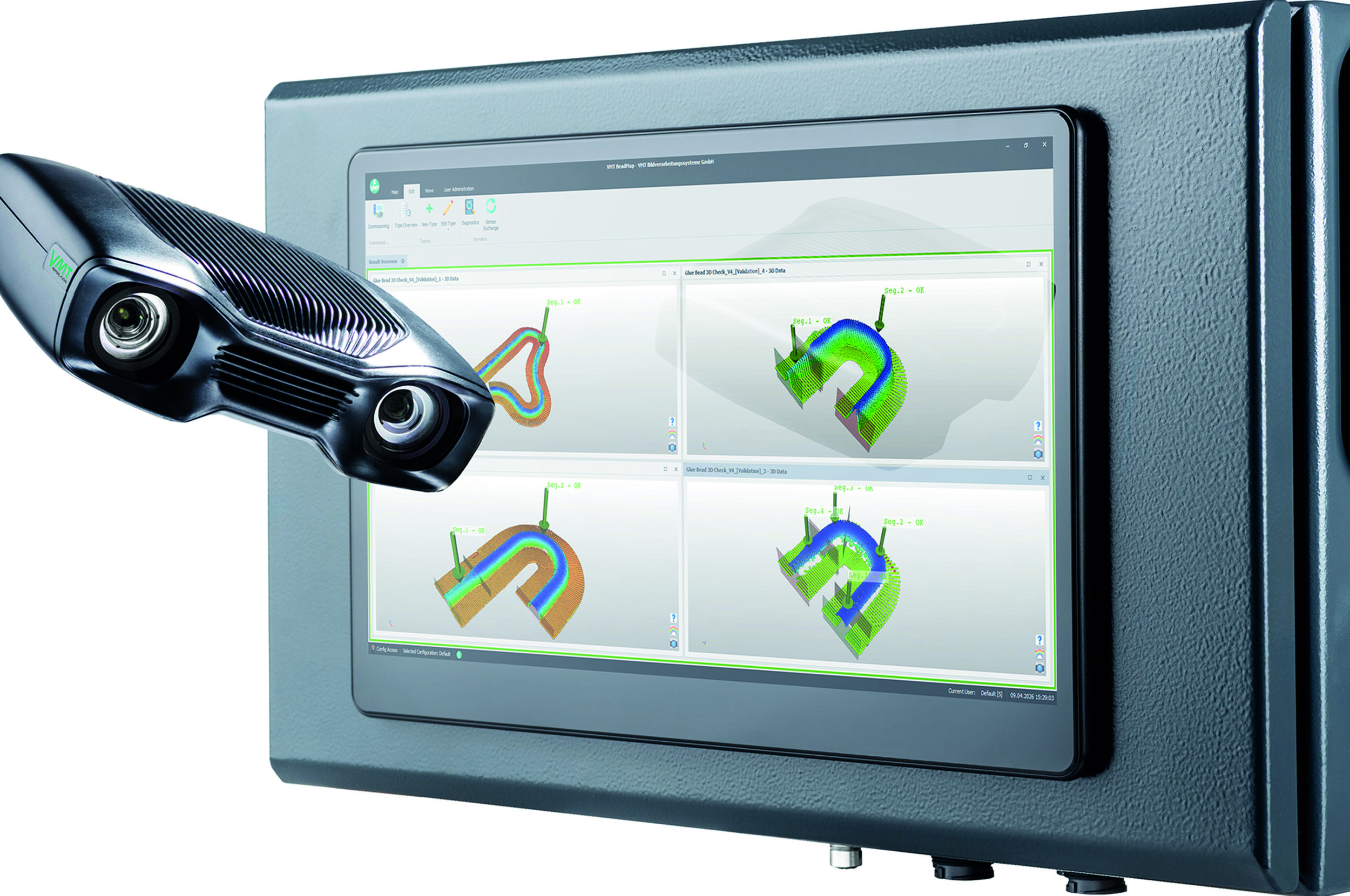 Das Inline-3D-Inspektionssystem für applizierte Dicht- und Kleberaupen VMT BeadMap markiert den Einstieg von VMT in ein produktbasiertes Portfolio mit Ready-to-Integrate-Ansatz.