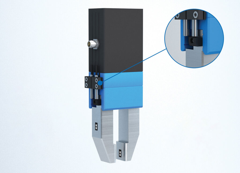 Die induktiven und fotoelektrischen Miniatursensoren von Contrinex wurden speziell für Robotergreifer in Pick&Place-Anwendungen oder in der Feinmontage entwickelt.