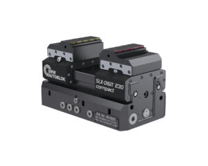 Der hydraulische Langhubspanner SLX Digit 230 Compact überzeugt mit stufenlosem Hub und einem automatisierten Backenwechsel bei geringem Platzbedarf.