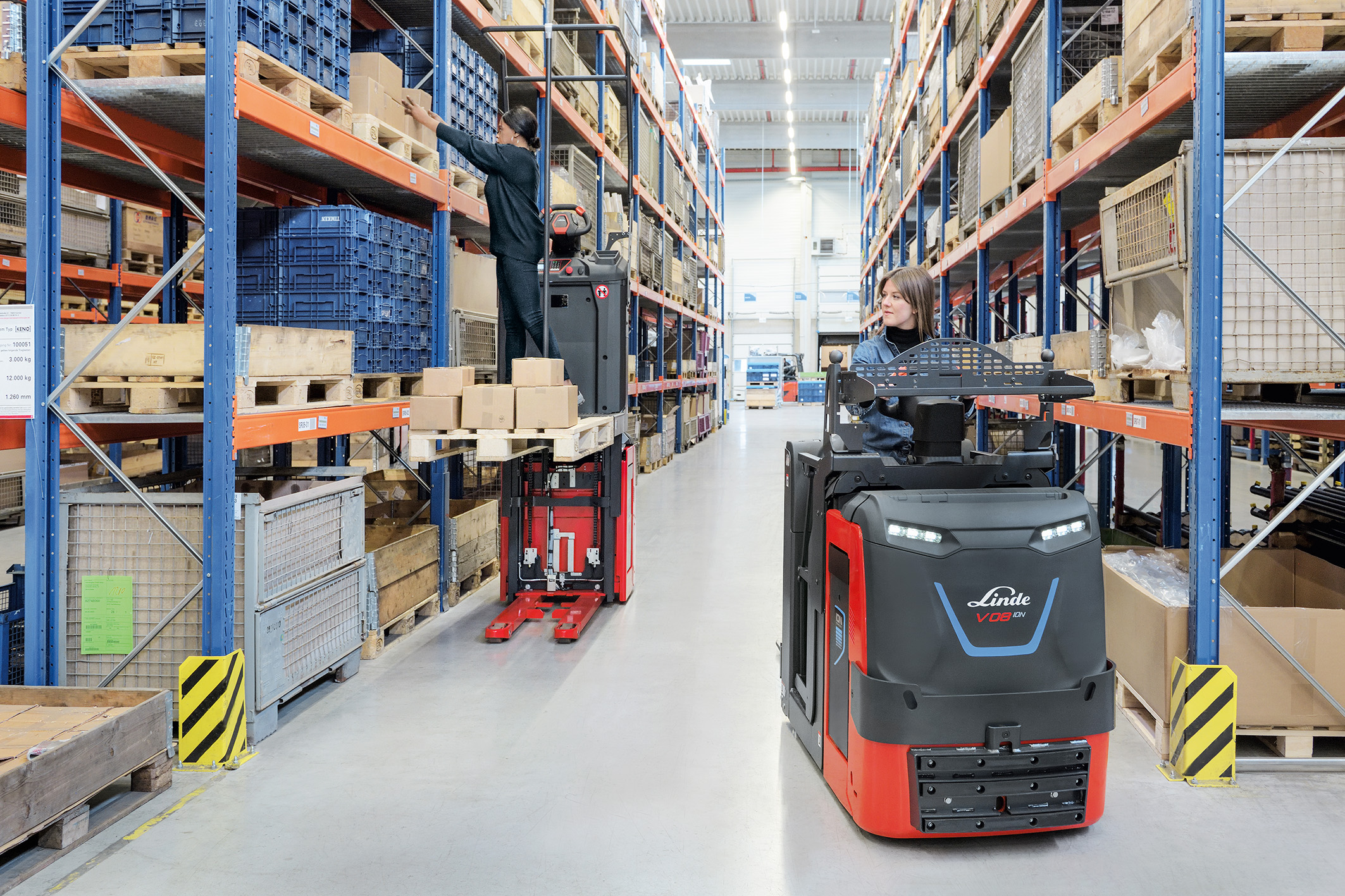 Kommissionieren auch auf der zweiten Ebene