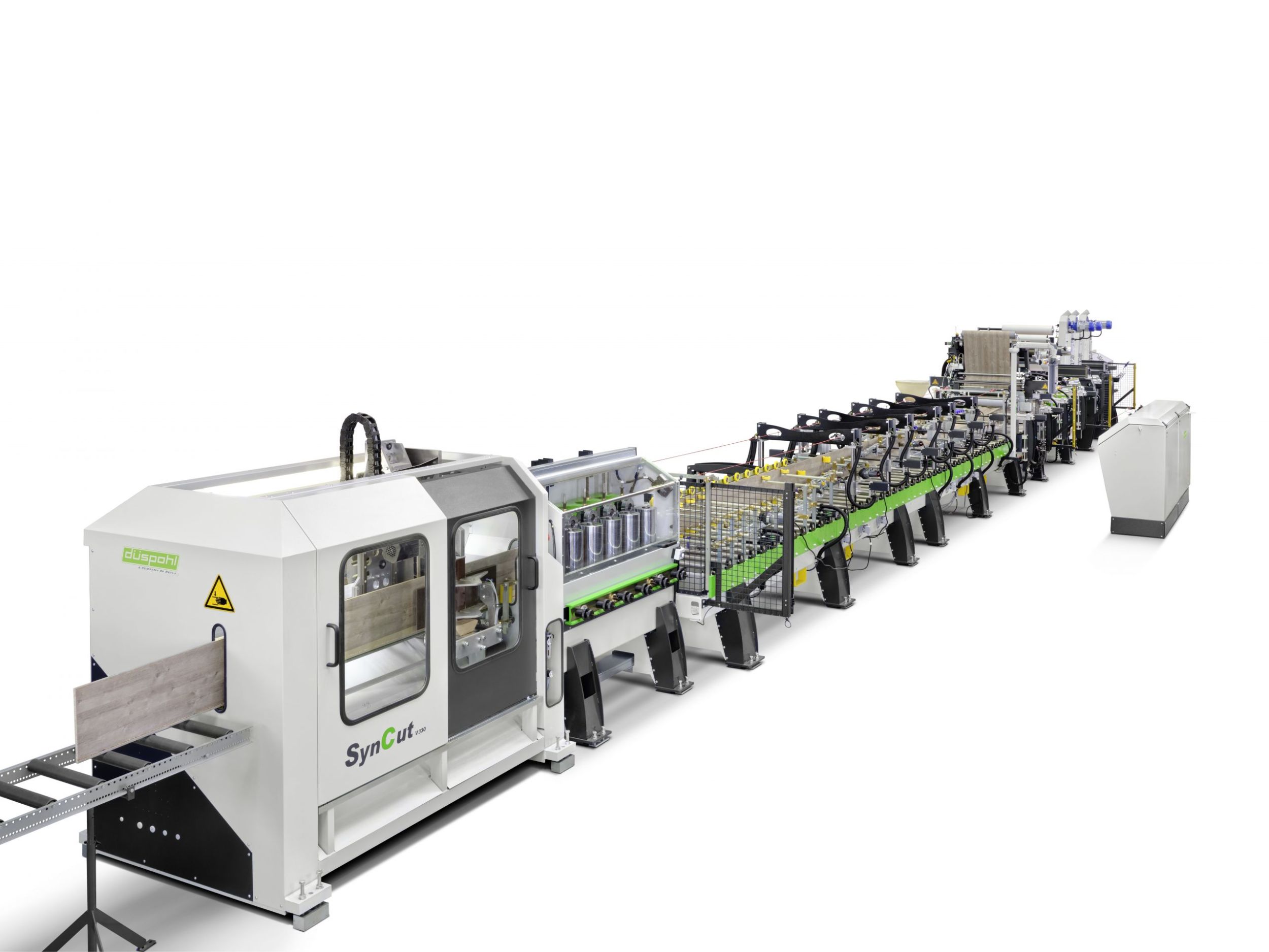 360°-Ummantelung von Schubkastenzargen