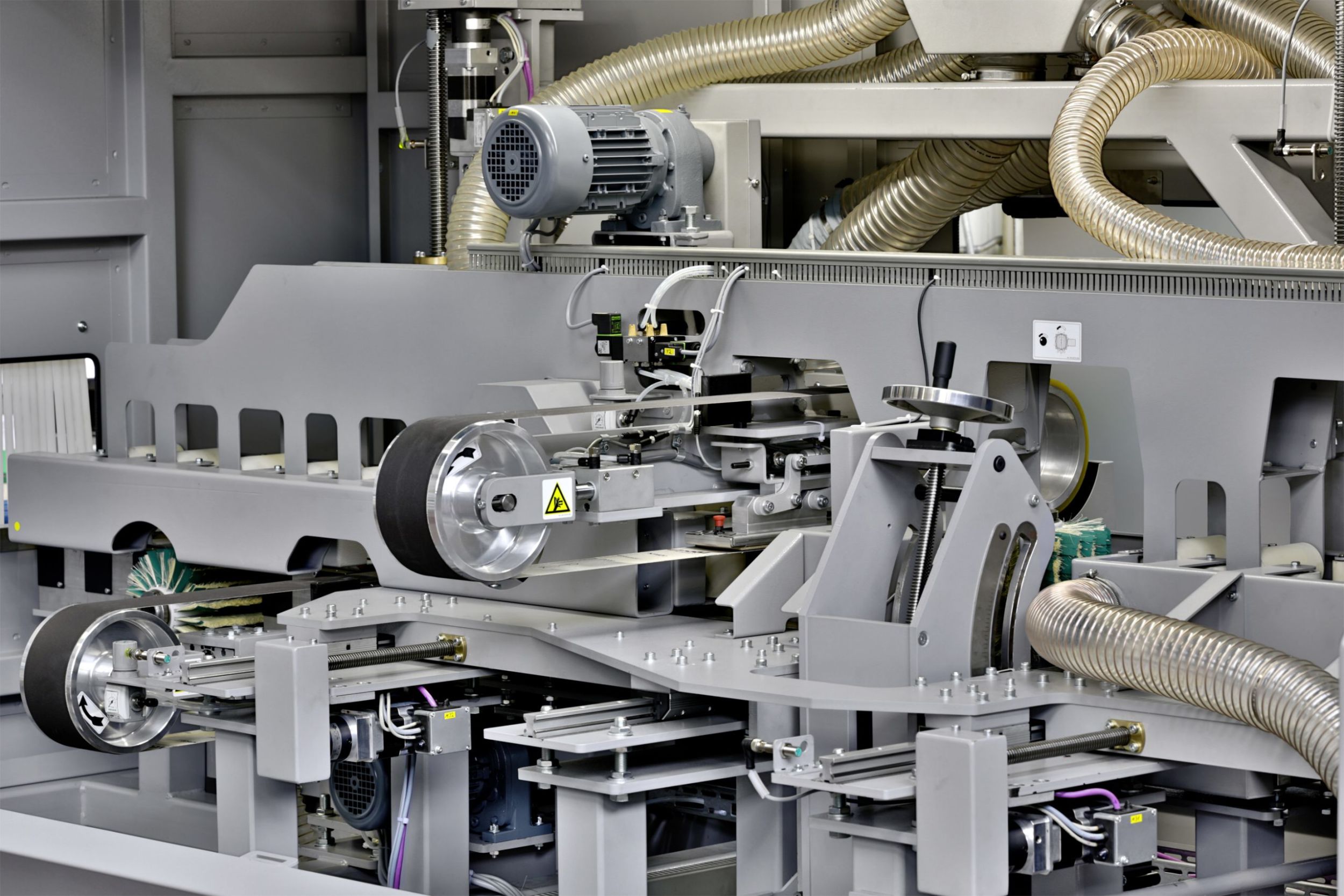 Die einzelnen Aggregate der Maschinen