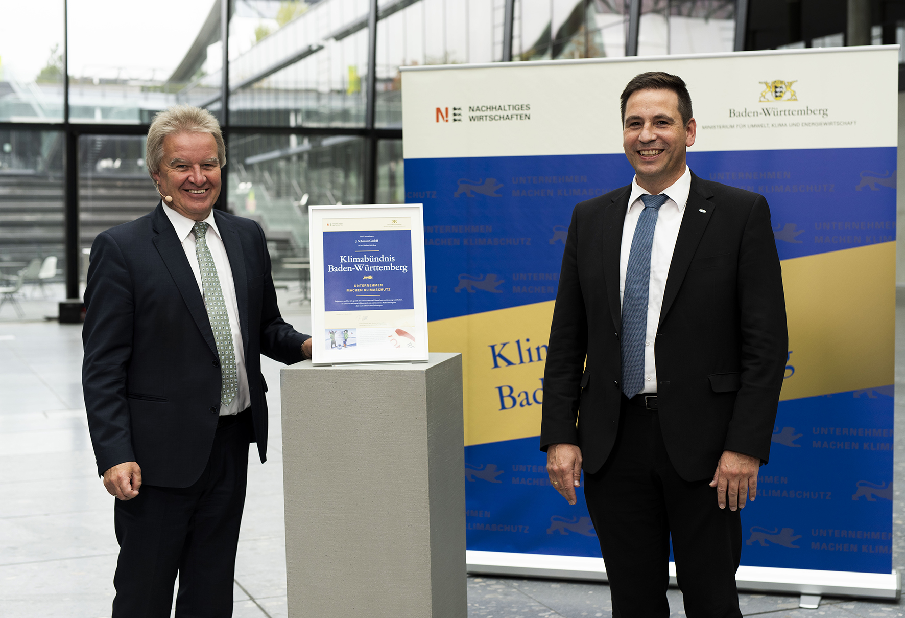 Schmalz tritt Klimabündnis bei HOB