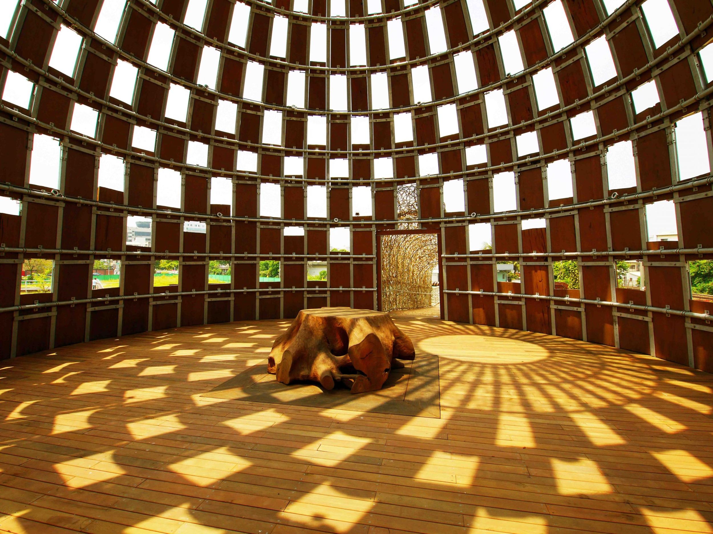 Holzschutz für den Tempel