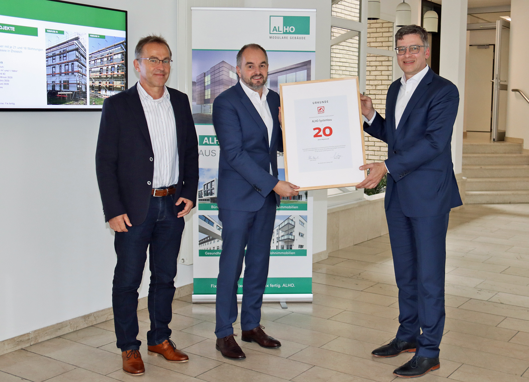 Alho: „Beispielhaft für serielles und modulare Bauen“