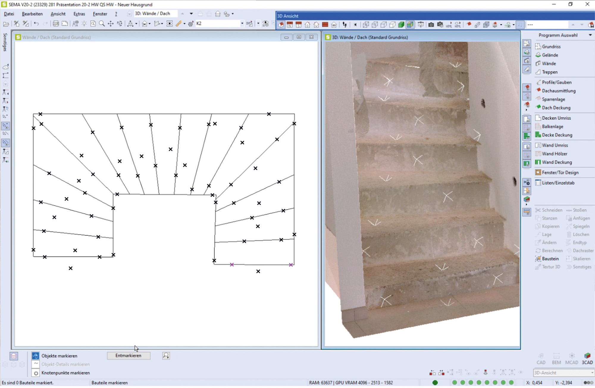 Von der Punktwolke zum vollendeten Projekt