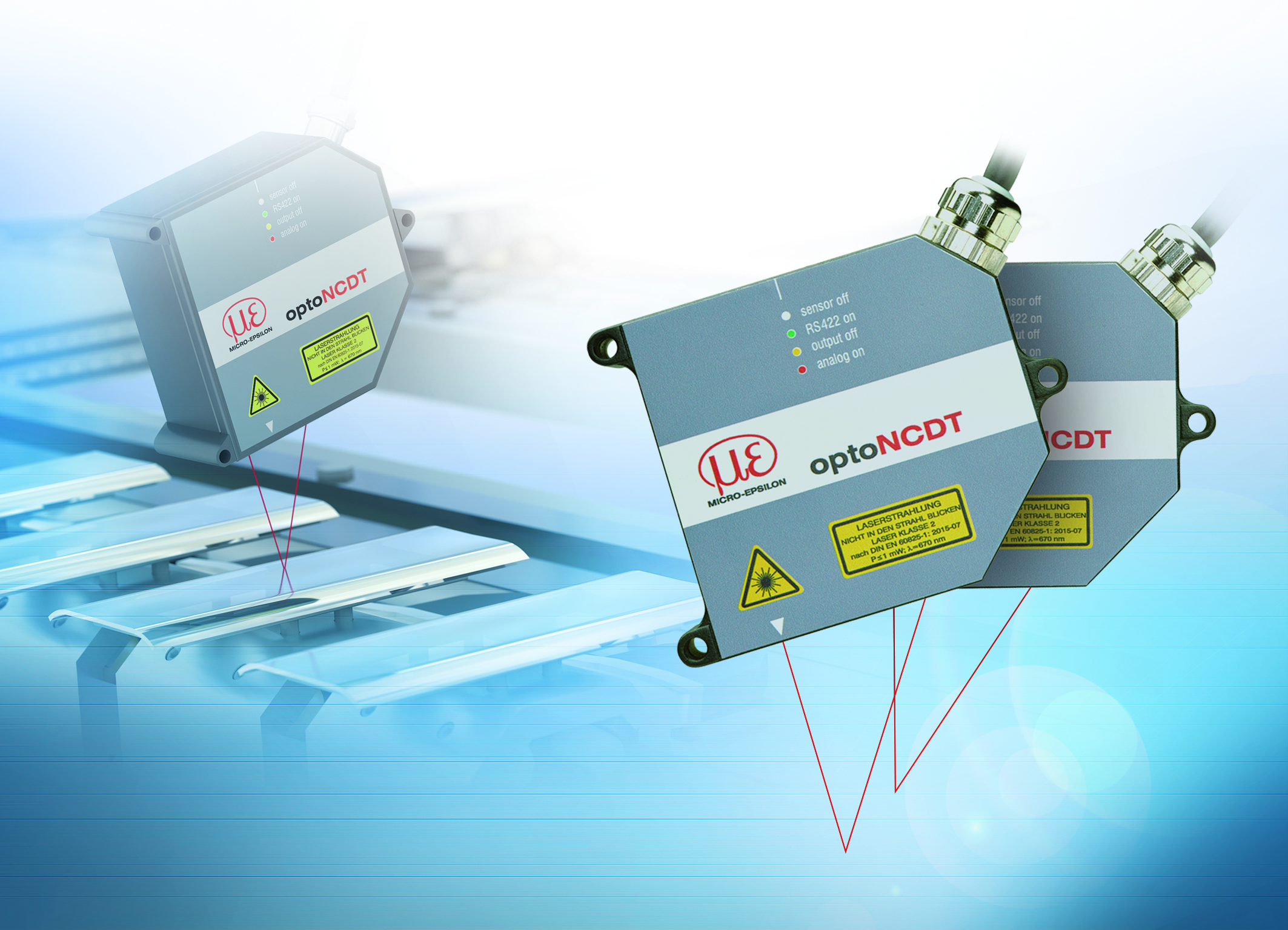 Messung auf spiegelnden Oberflächen