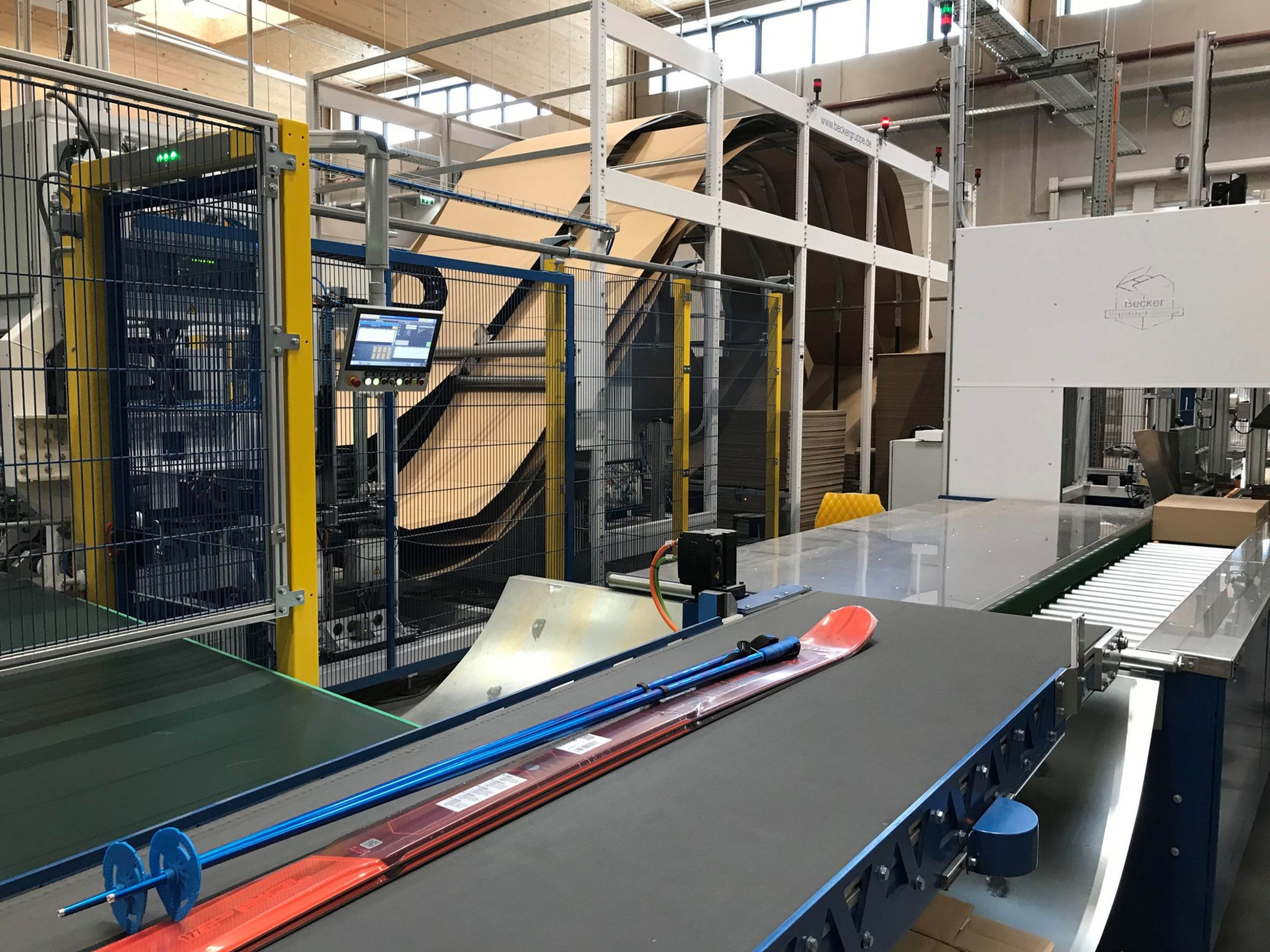 Vielseitige Packsize-Linie