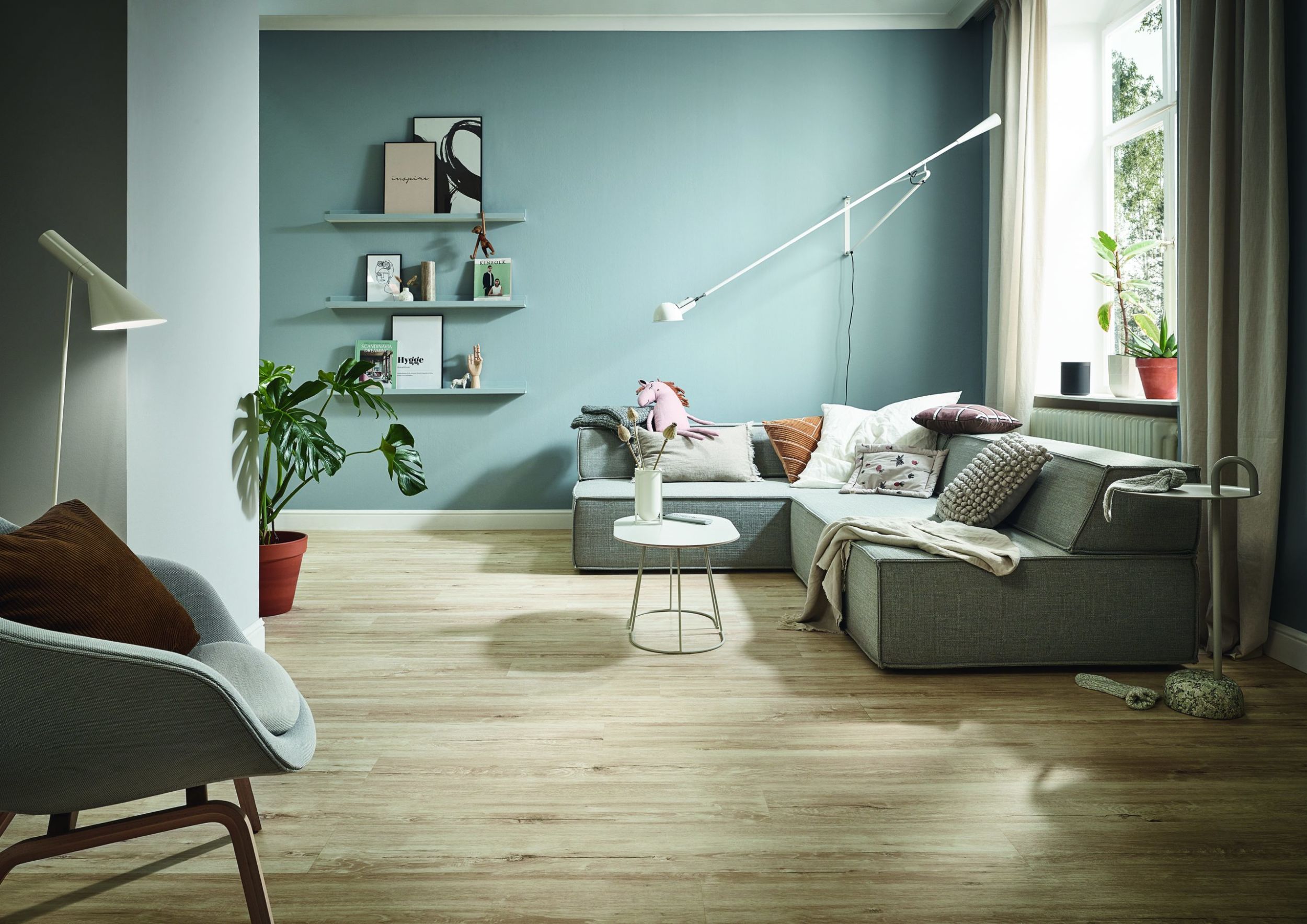 Boden mit ummanteltem Holzkern