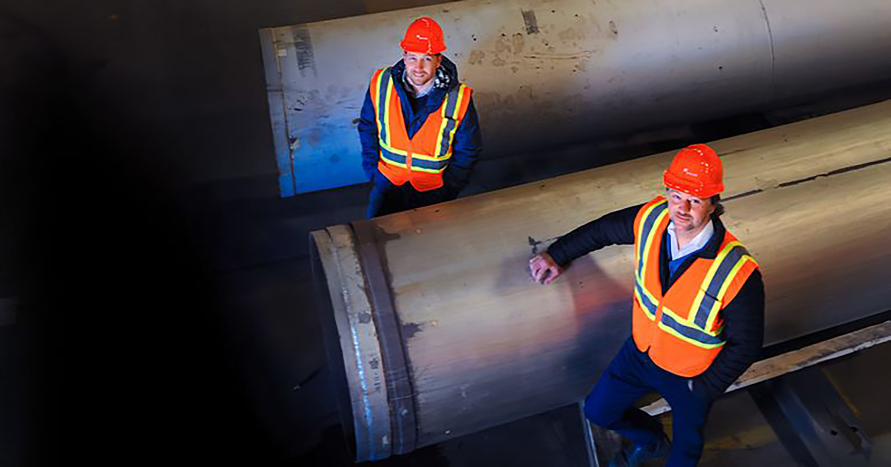 GO Lab verlagert Holzfaserdämmplattenanlage Die GO Lab-Gründer Dr. Joshua Henry (links) und Matthew O‘Malia (rechts).