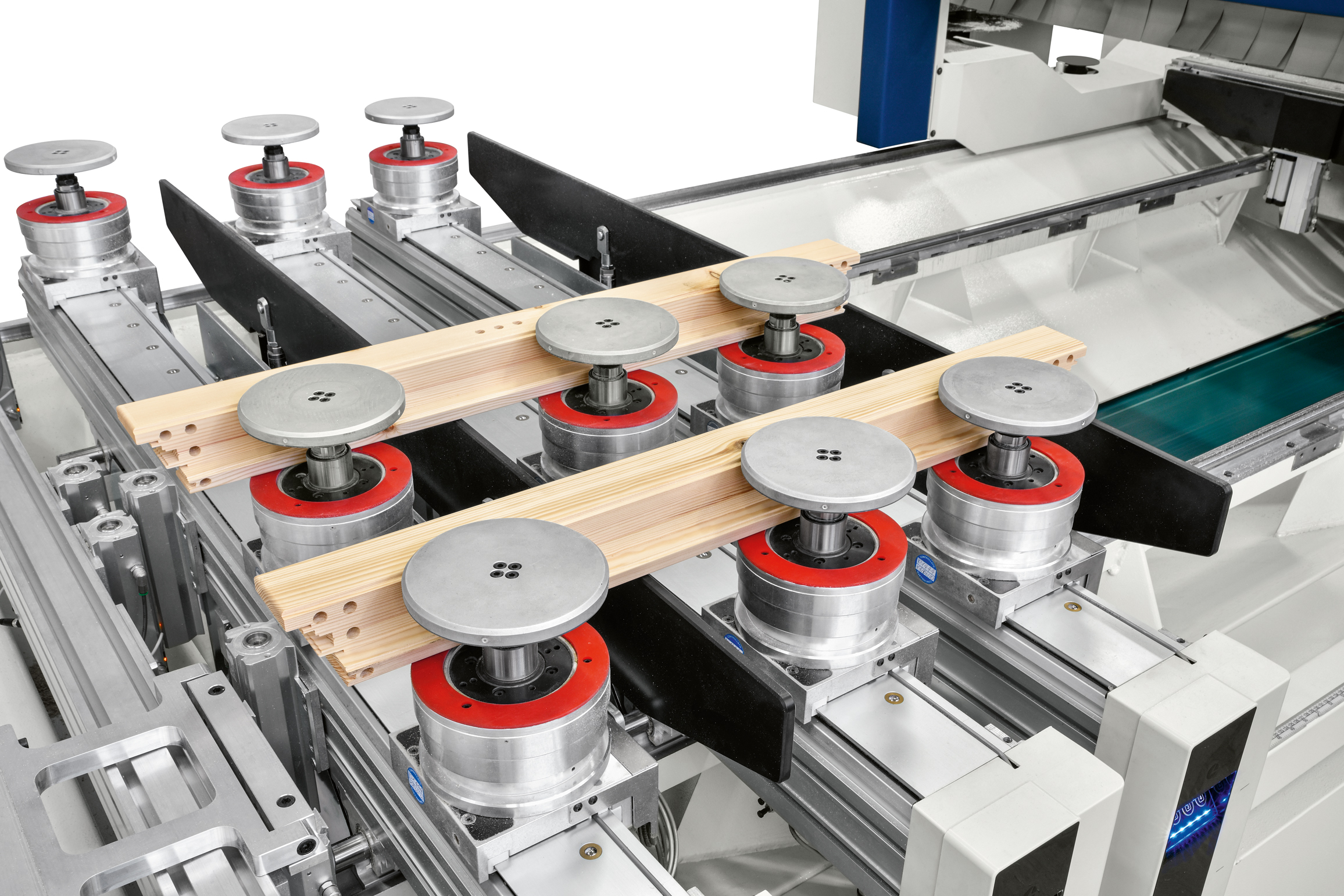 According to Wood morbidelli-m200-FlexMatic-work-table