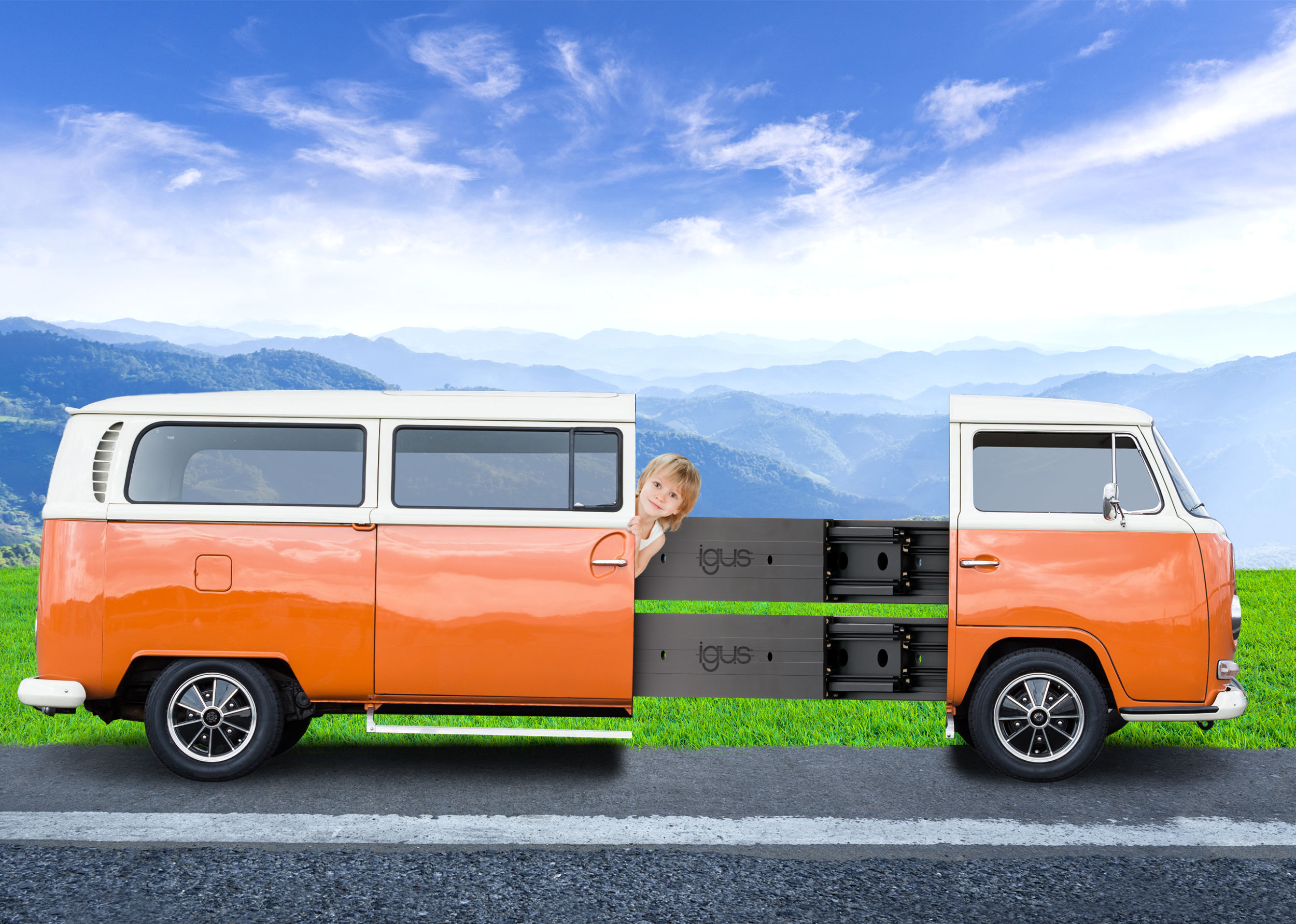 Teleskopschienen Neue leichte Drylin NT-Teleskopschiene von Igus sorgt für mehr Gestaltungsfreiheiten in kleinen Bauräumen.