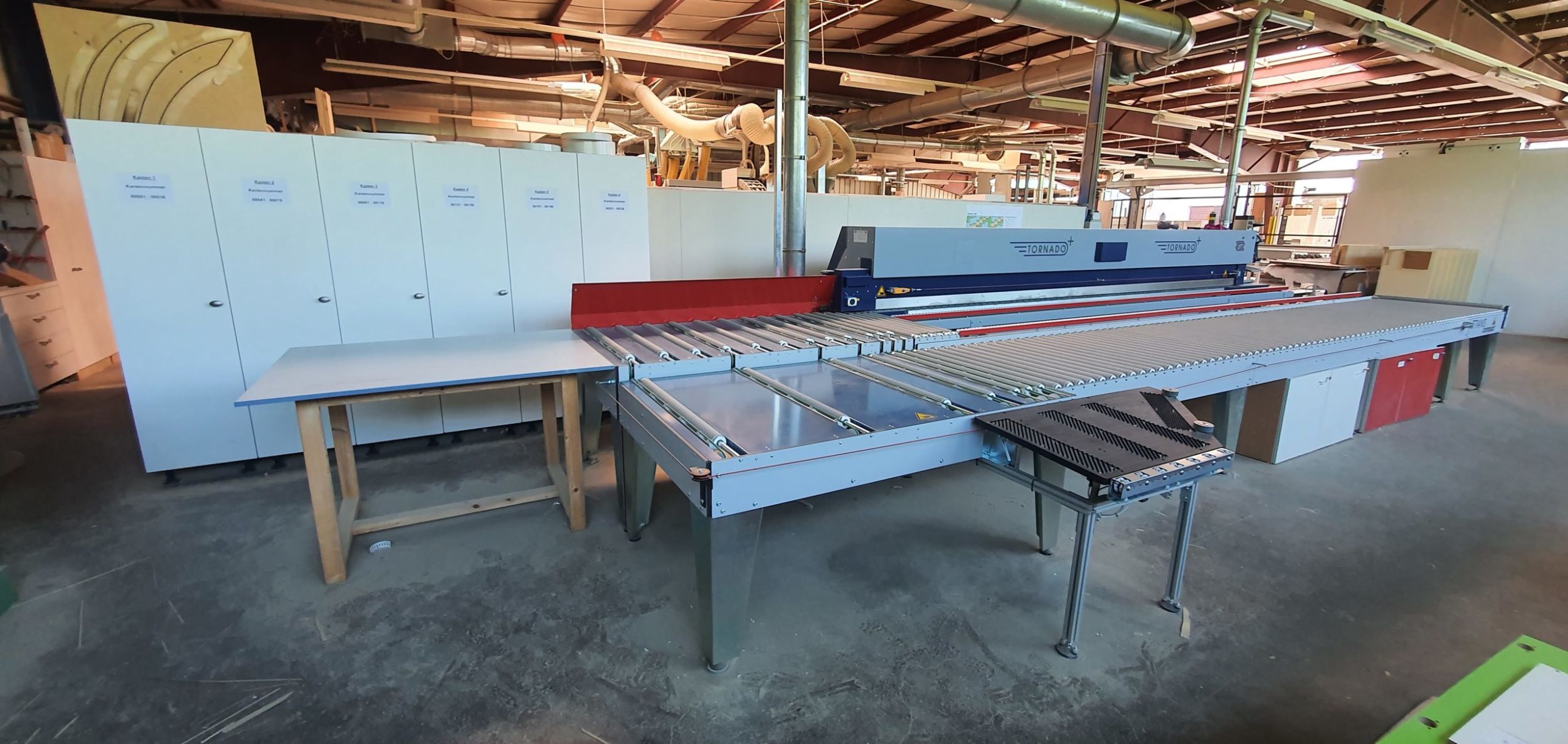 Das Gesamtkonzept zählt Diese TransCompact Rückführung an einer Tornado+ steht bei Schiffer & Sams in Bad Ischl (Österreich).