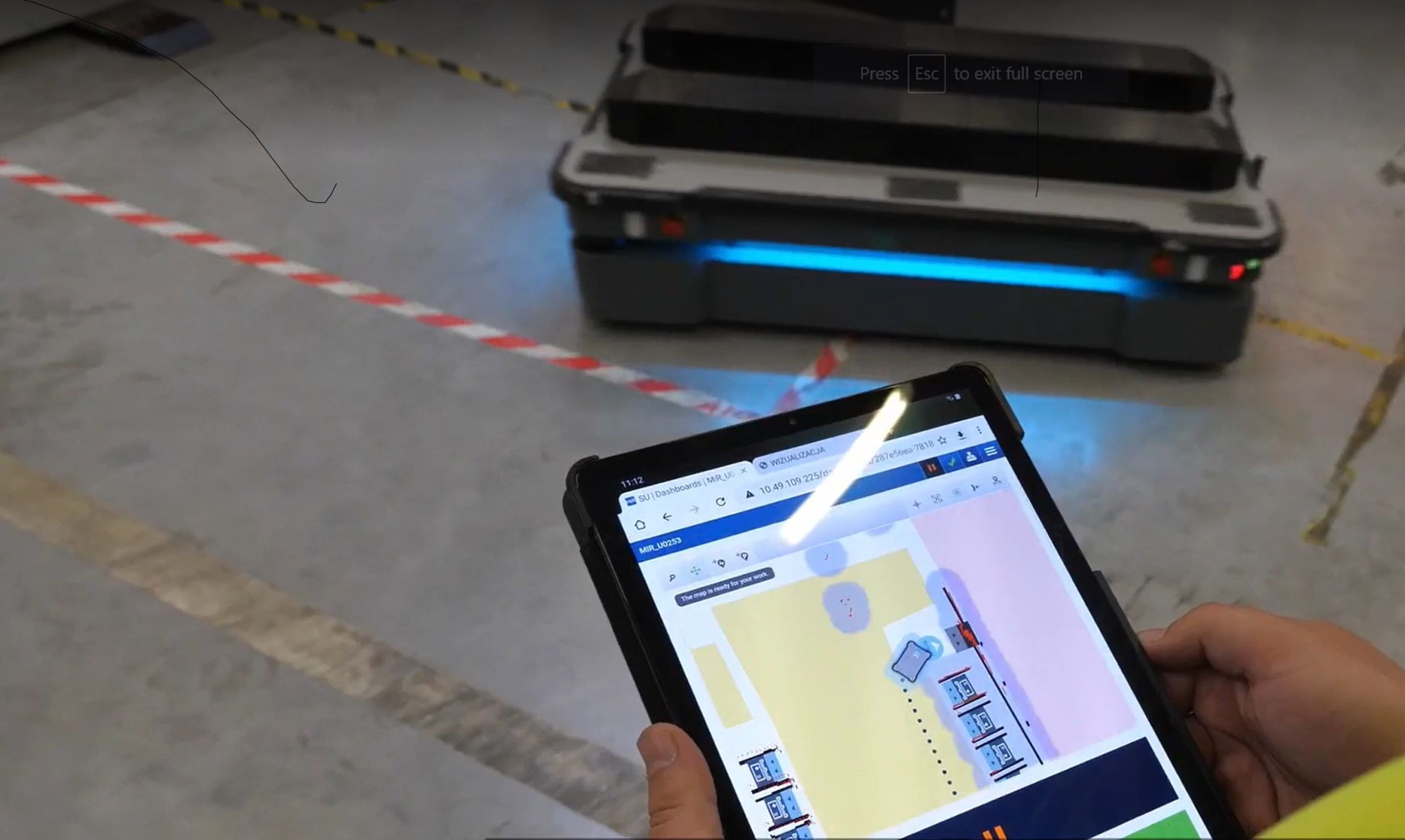 MIR-Roboter im Lager bei Ikea