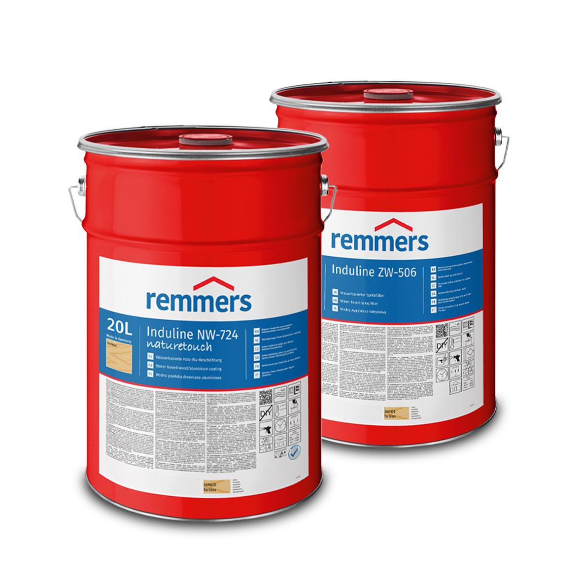 Das leistungsstarke Remmers Duo zur Beschichtung von Holz-Alu-Fenstern.