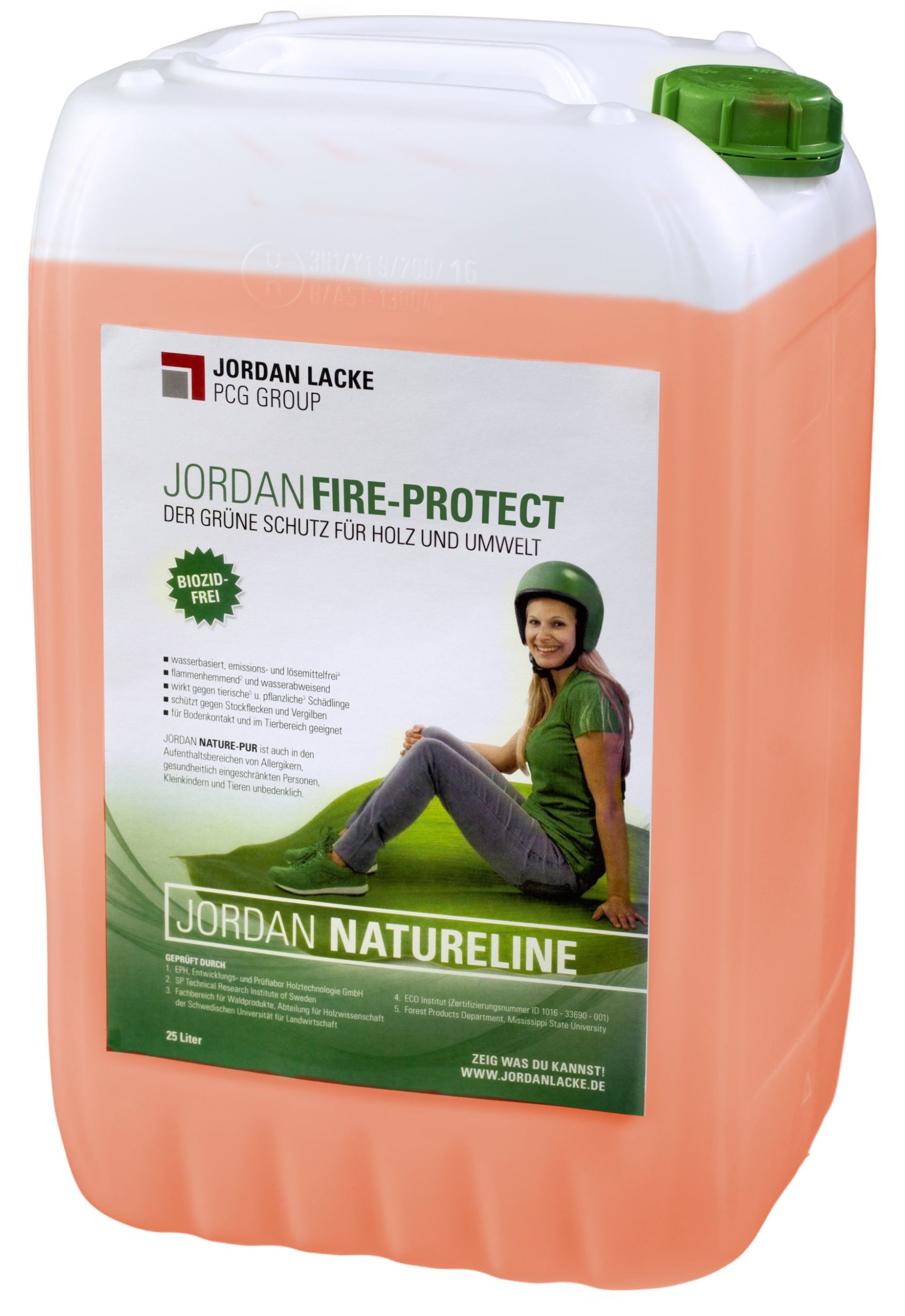 Holzschutzlasur Nature Fire-Protect 210 von Jordan Lacke
