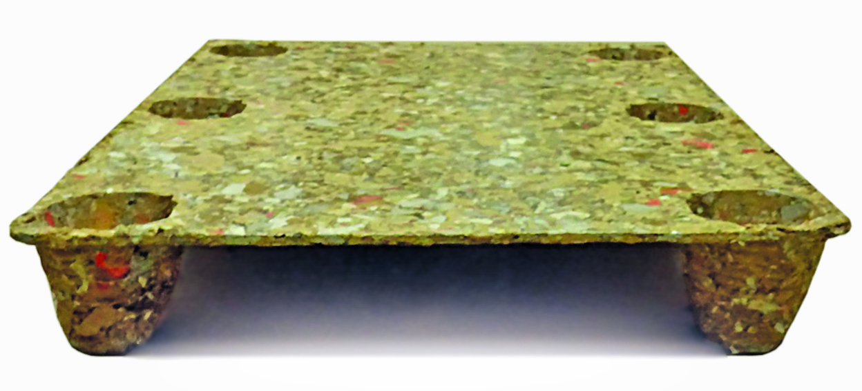 Aus Abfall werden Kreislauf-Paletten