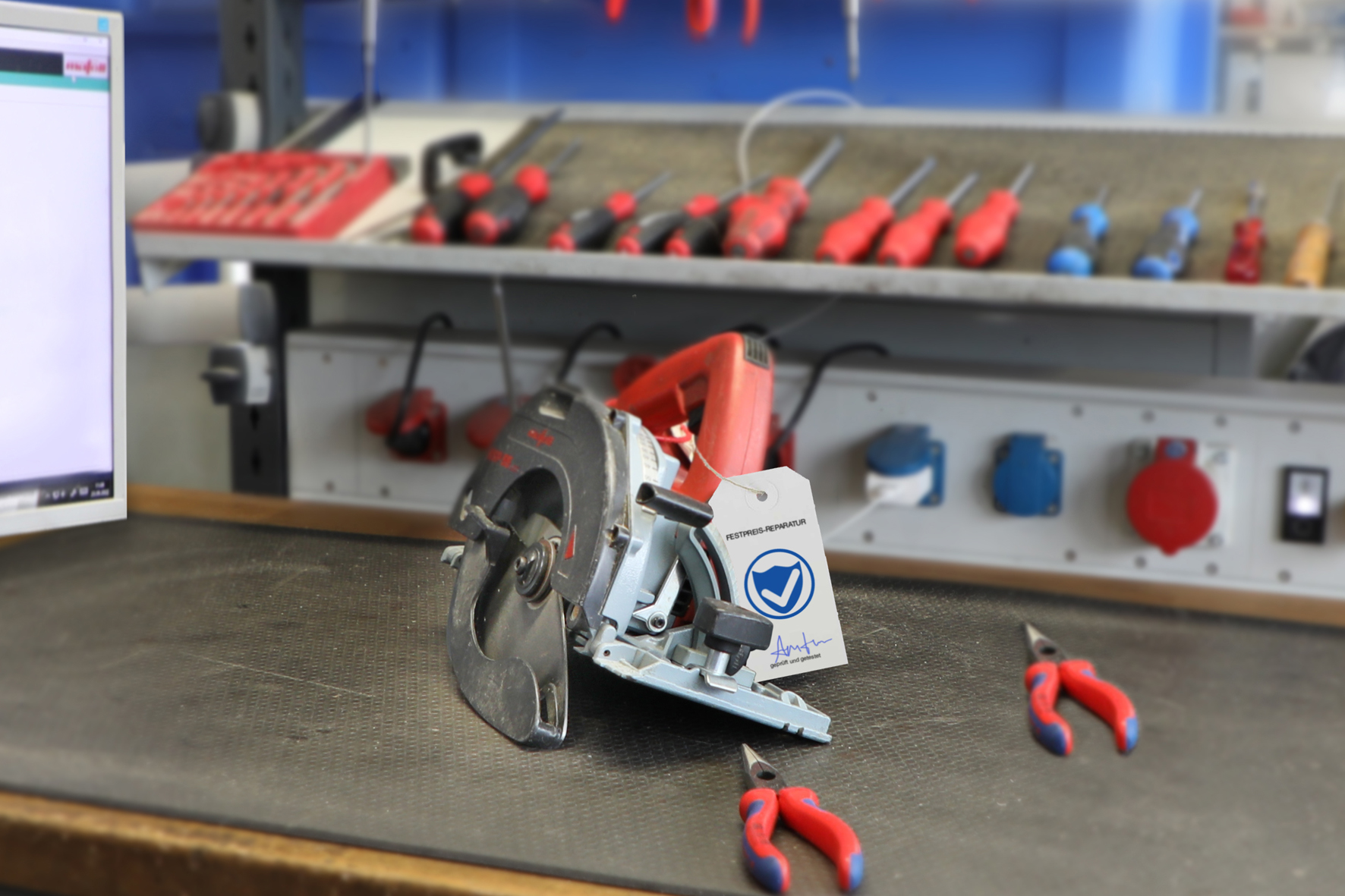 Mafell repariert zum Festpreis MAFELL-Festpreis-Reparatur