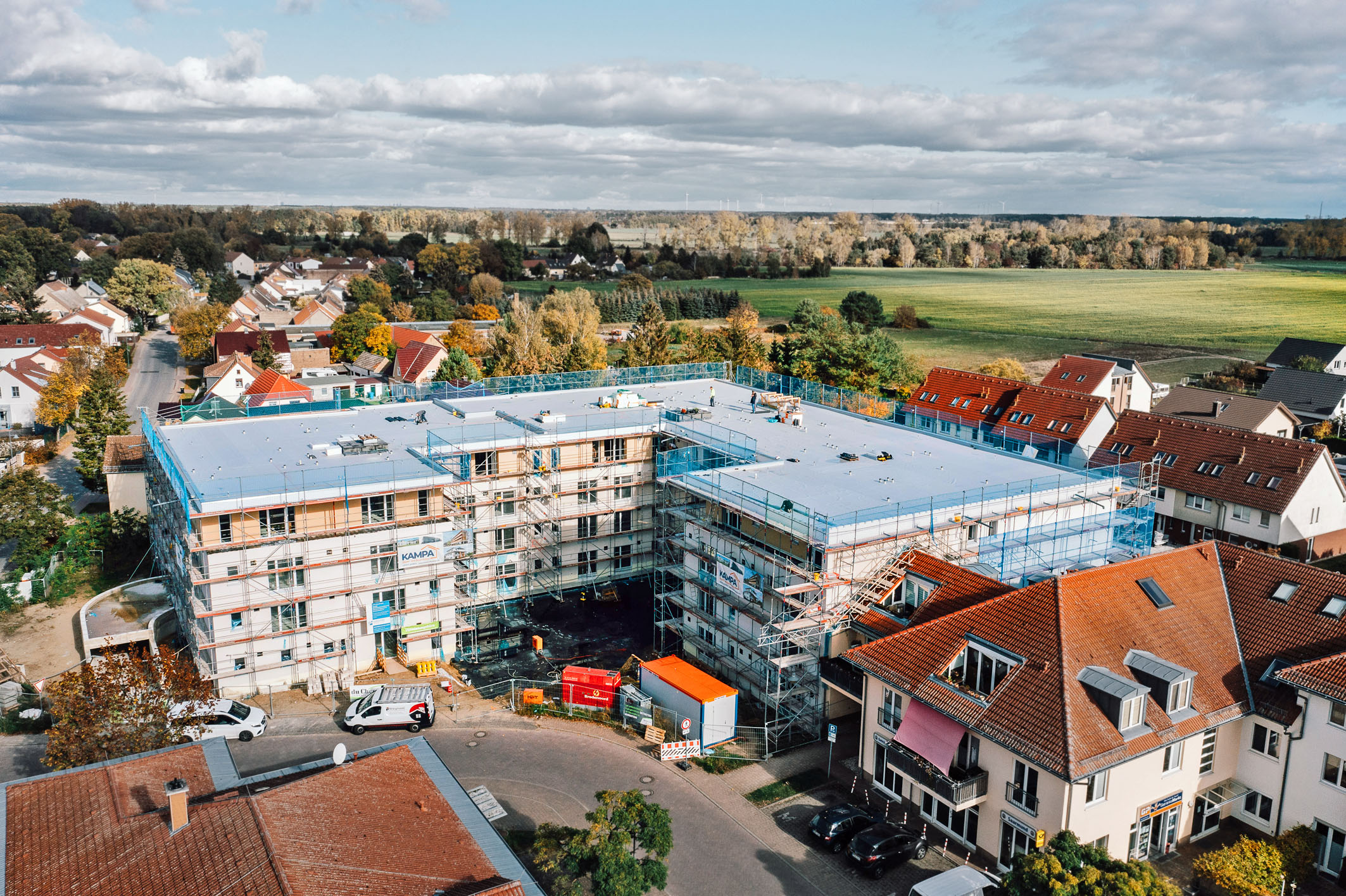 Brandenburgs größtes Wohngebäude aus Holz