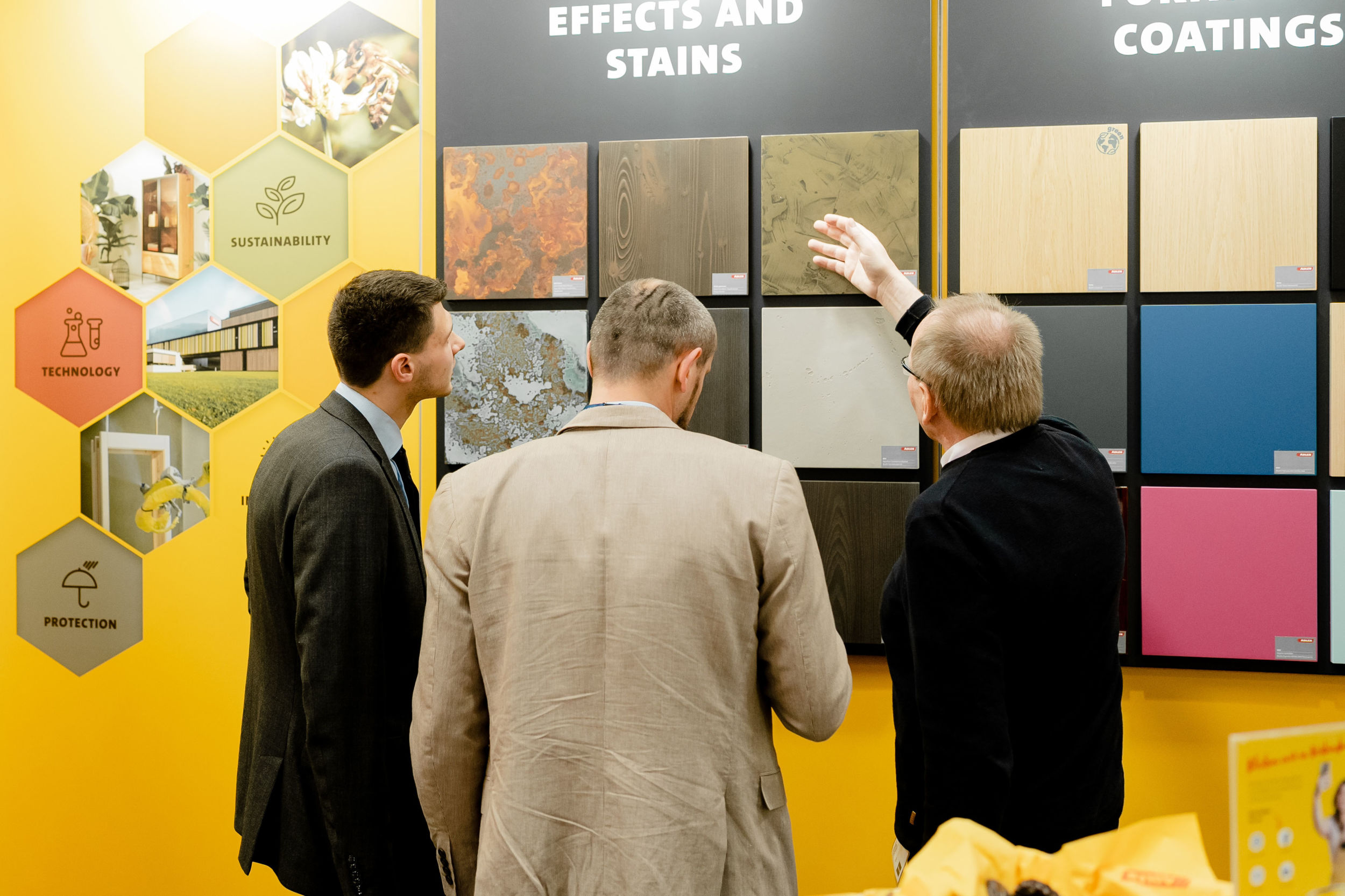 Adler auf der Ligna 2023 ADLER_Ligna_Musterflaechen